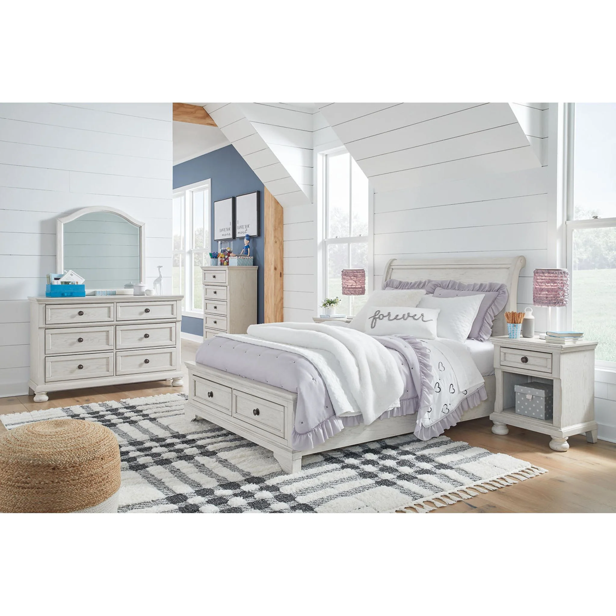 Robbinsdale Sleigh Storage Bed - Image 29