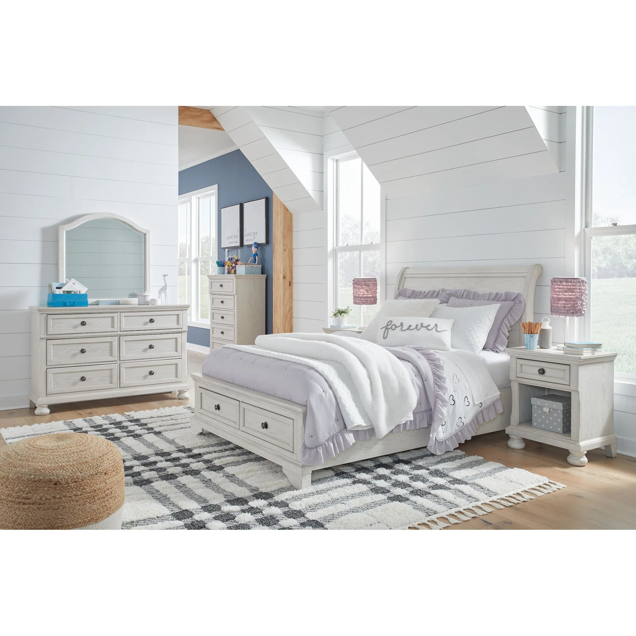 Robbinsdale Sleigh Storage Bed - Image 34