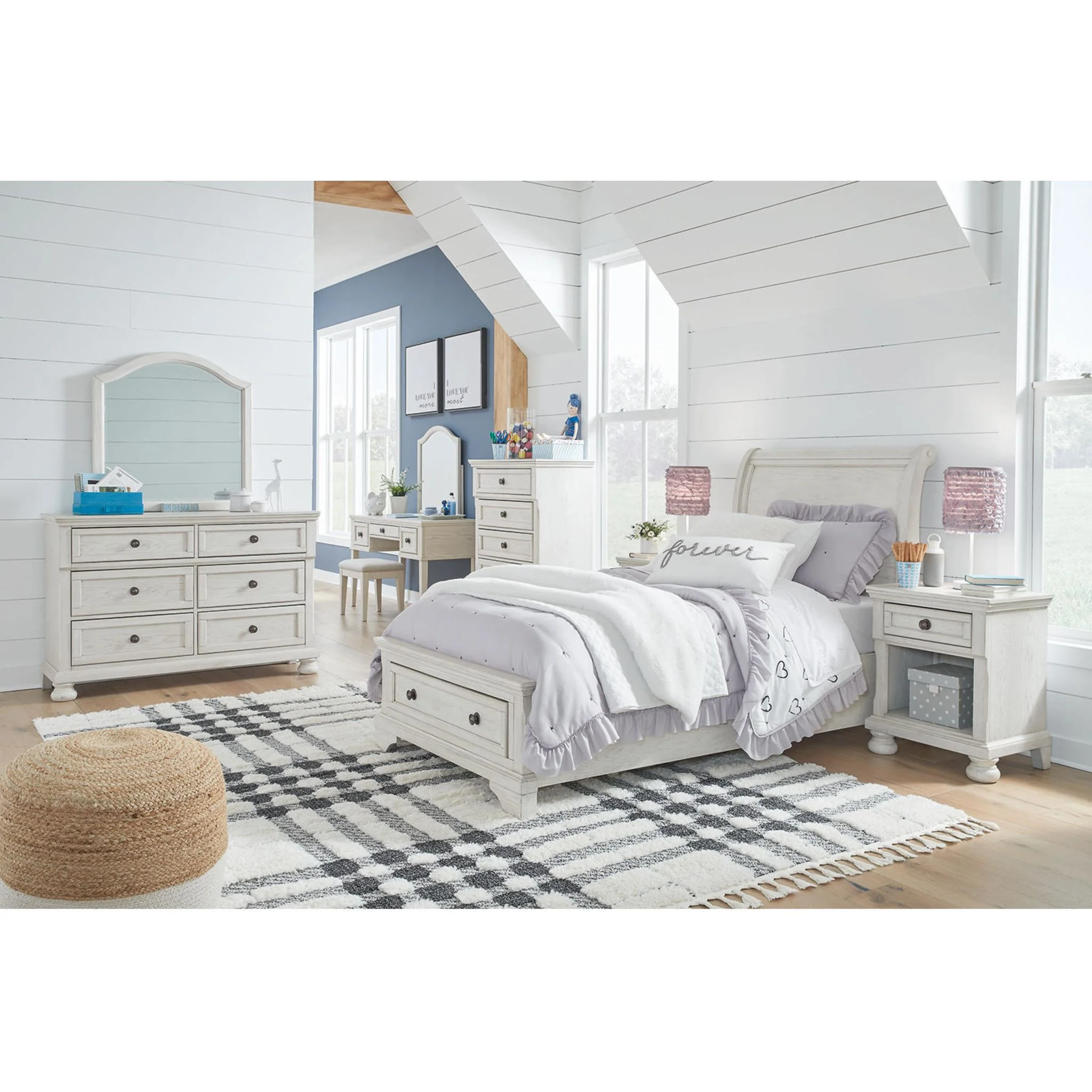 Robbinsdale Sleigh Storage Bed - Image 8