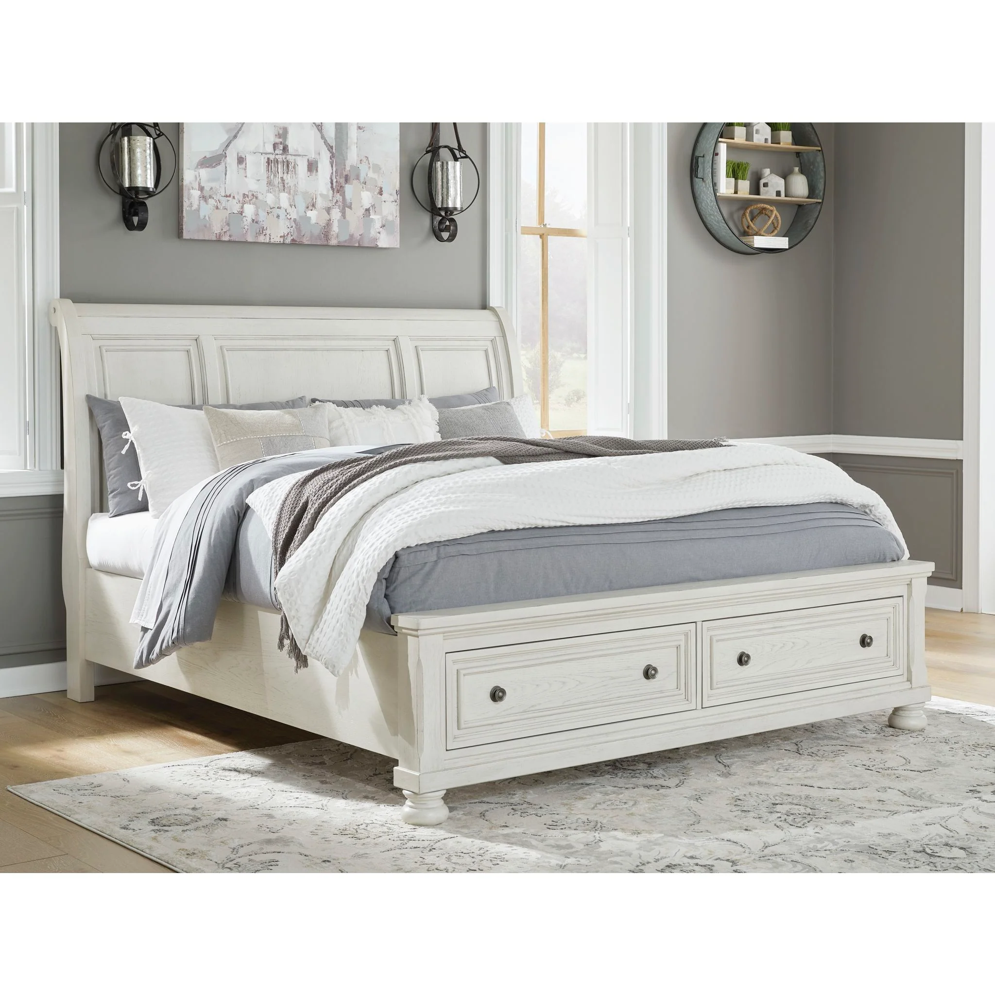 Robbinsdale Sleigh Storage Bed - Image 2