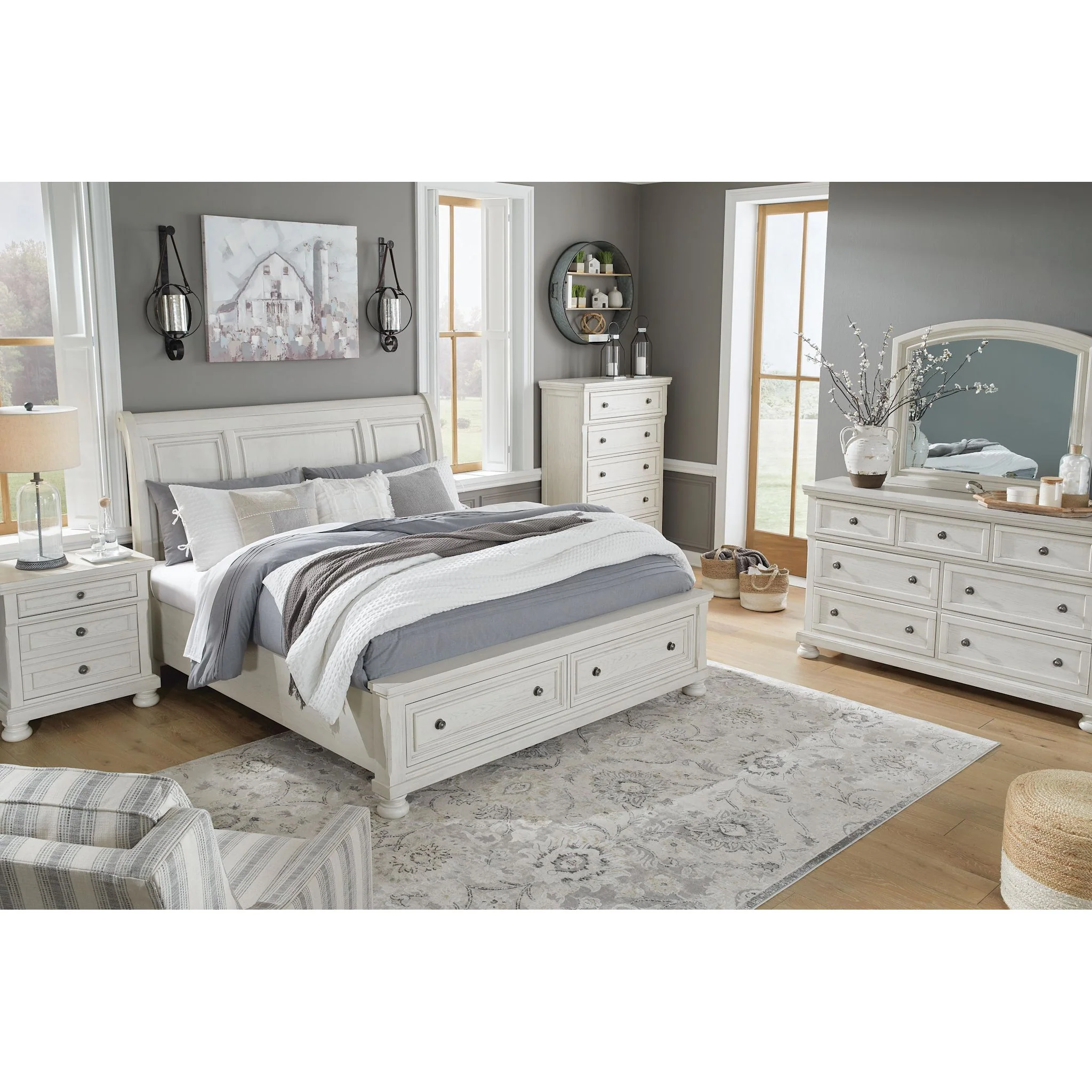 Robbinsdale Sleigh Storage Bed - Image 20