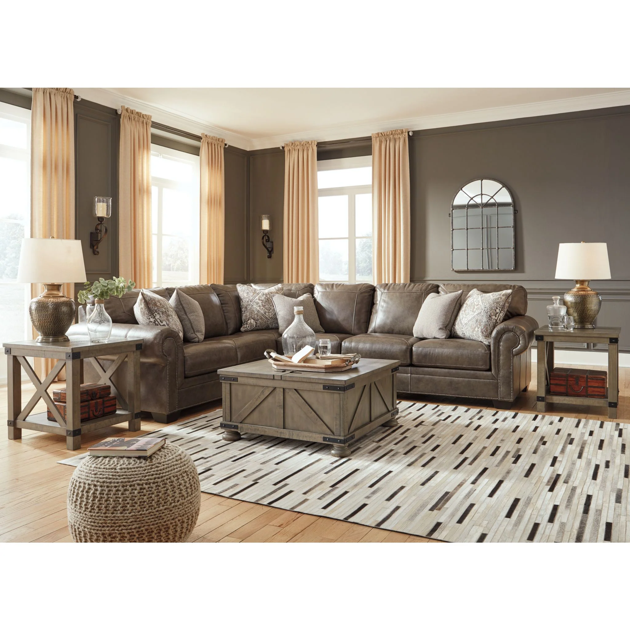Roleson 3 Piece Sectional - Image 8