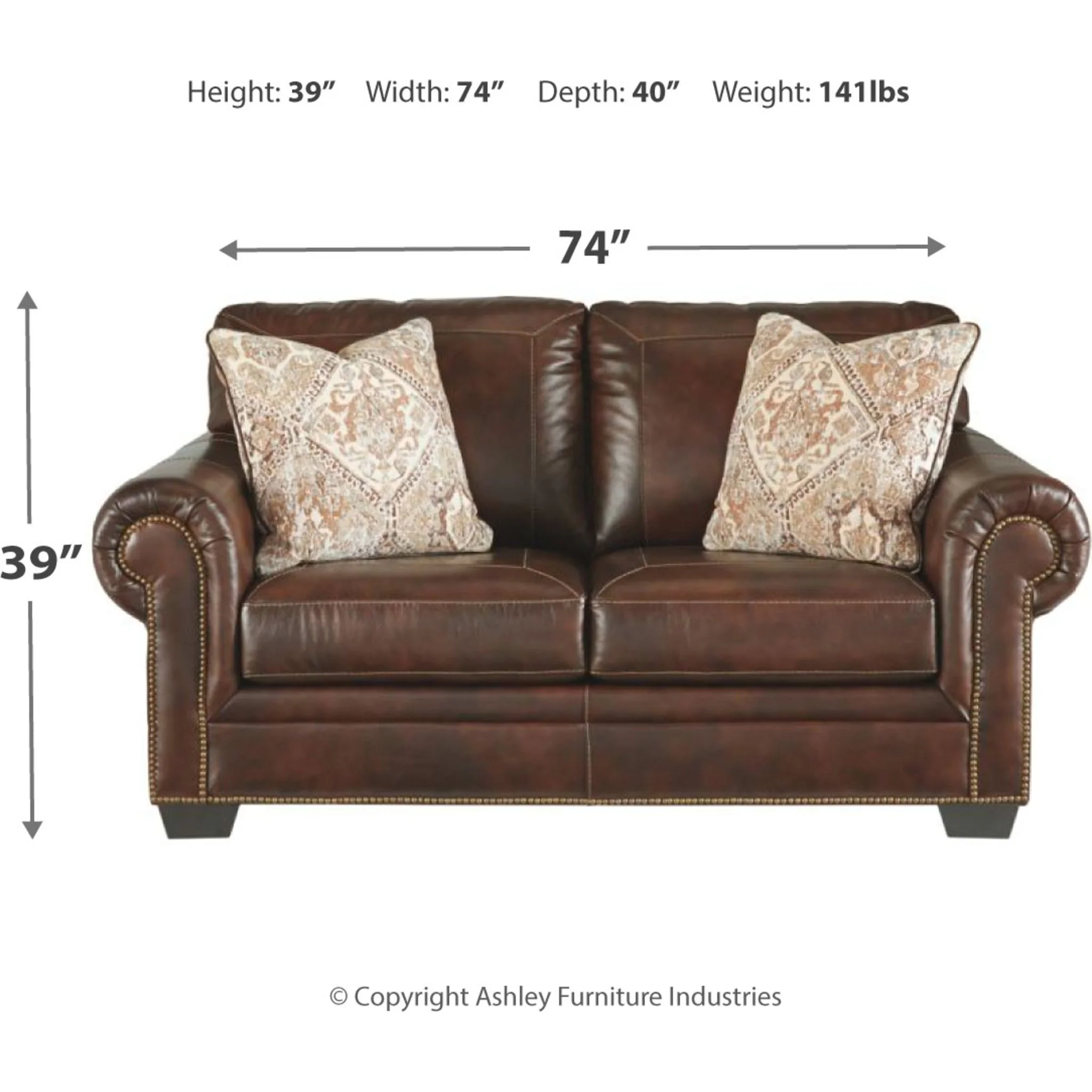 Roleson Loveseat - Image 4