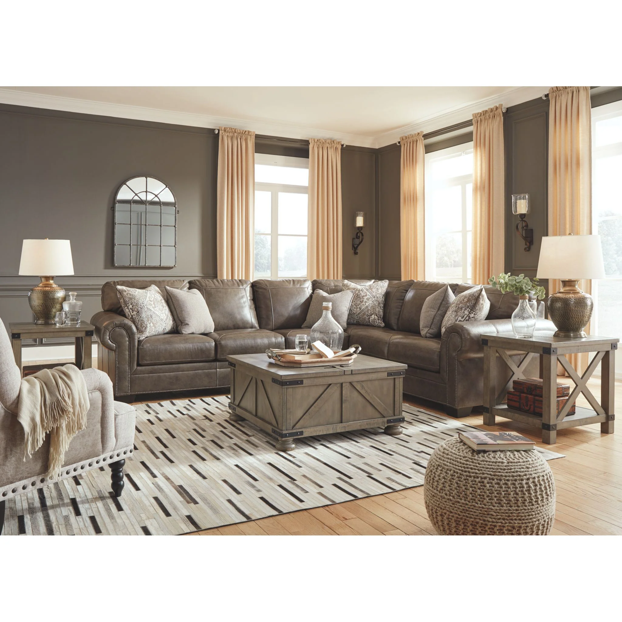 Roleson 3 Piece Sectional - Image 11