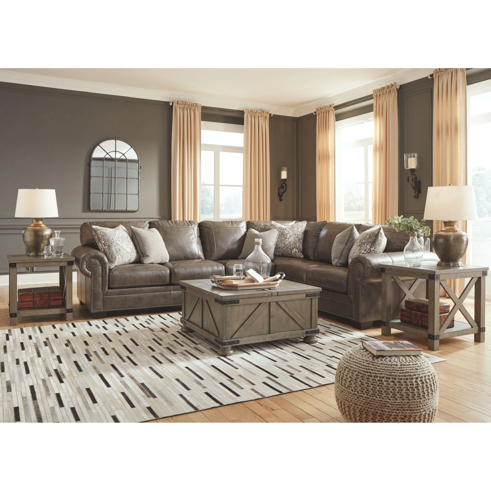 Roleson 3 Piece Sectional - Image 8