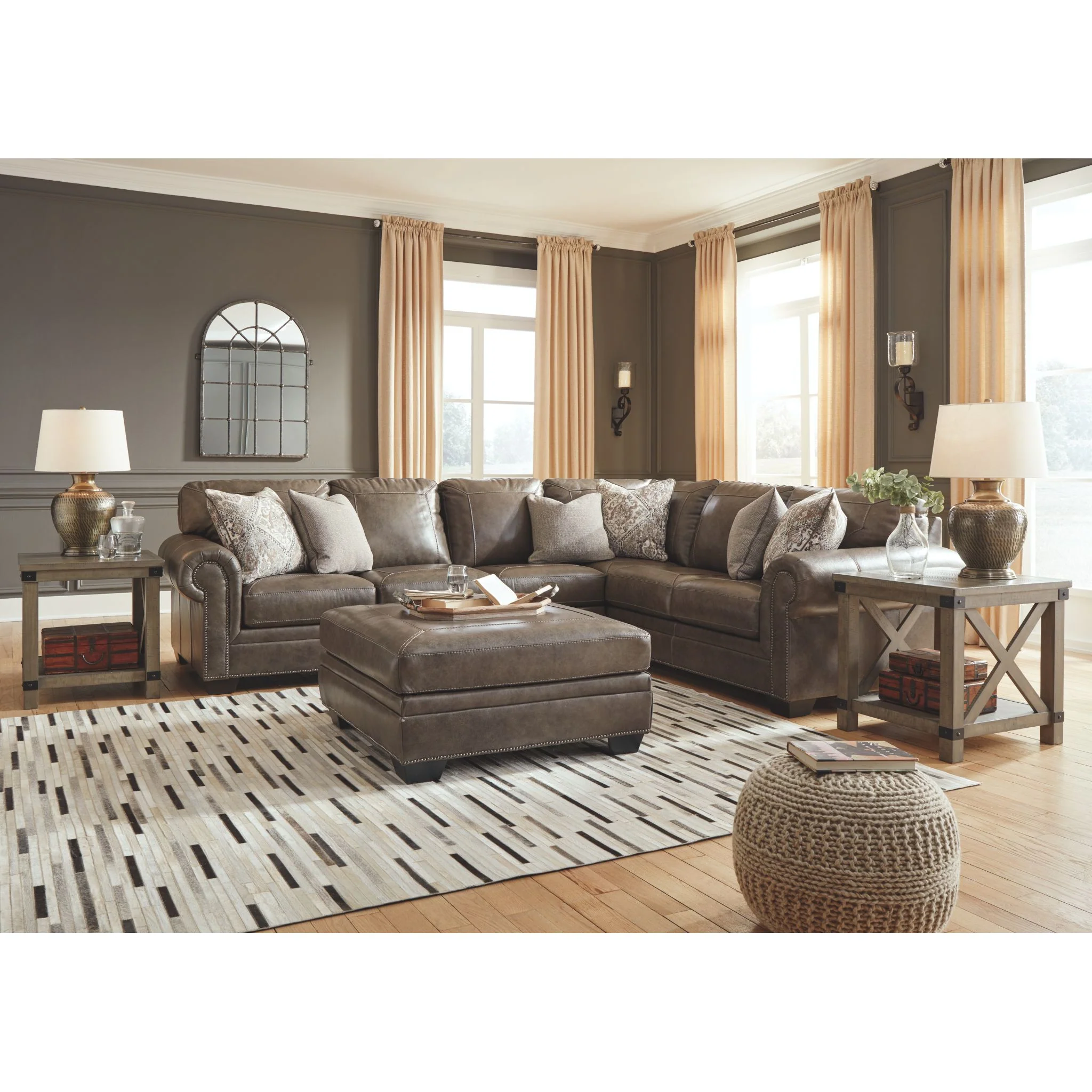 Roleson 3 Piece Sectional - Image 9