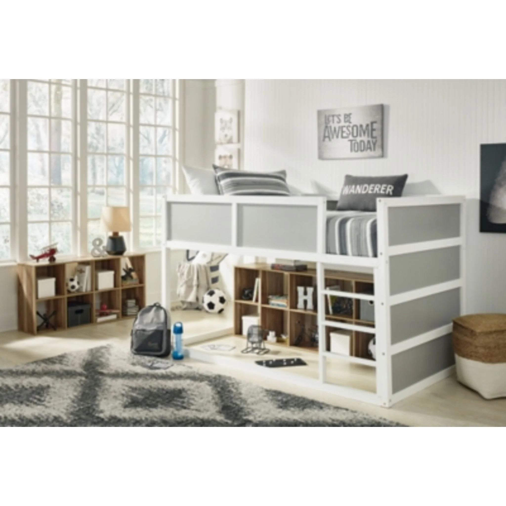 Romanton Twin Loft Bed - Image 2