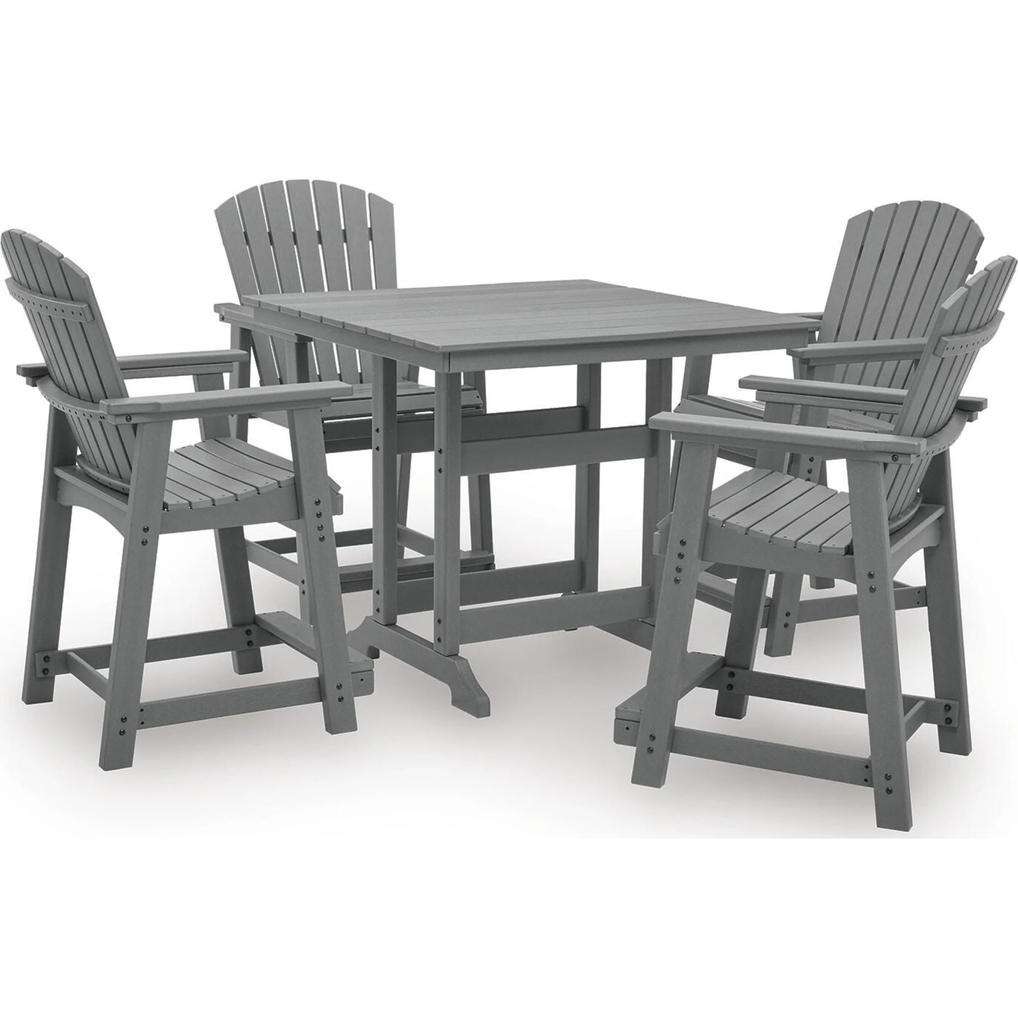Ross Cove 5 Piece Outdoor Counter Height Dining Set - Image 21