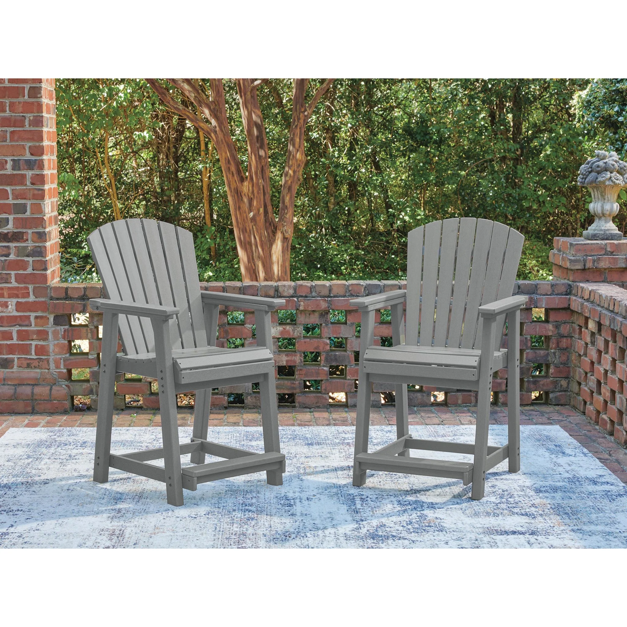 Ross Cove Outdoor Counter Height Stool (set of 2) - Image 6