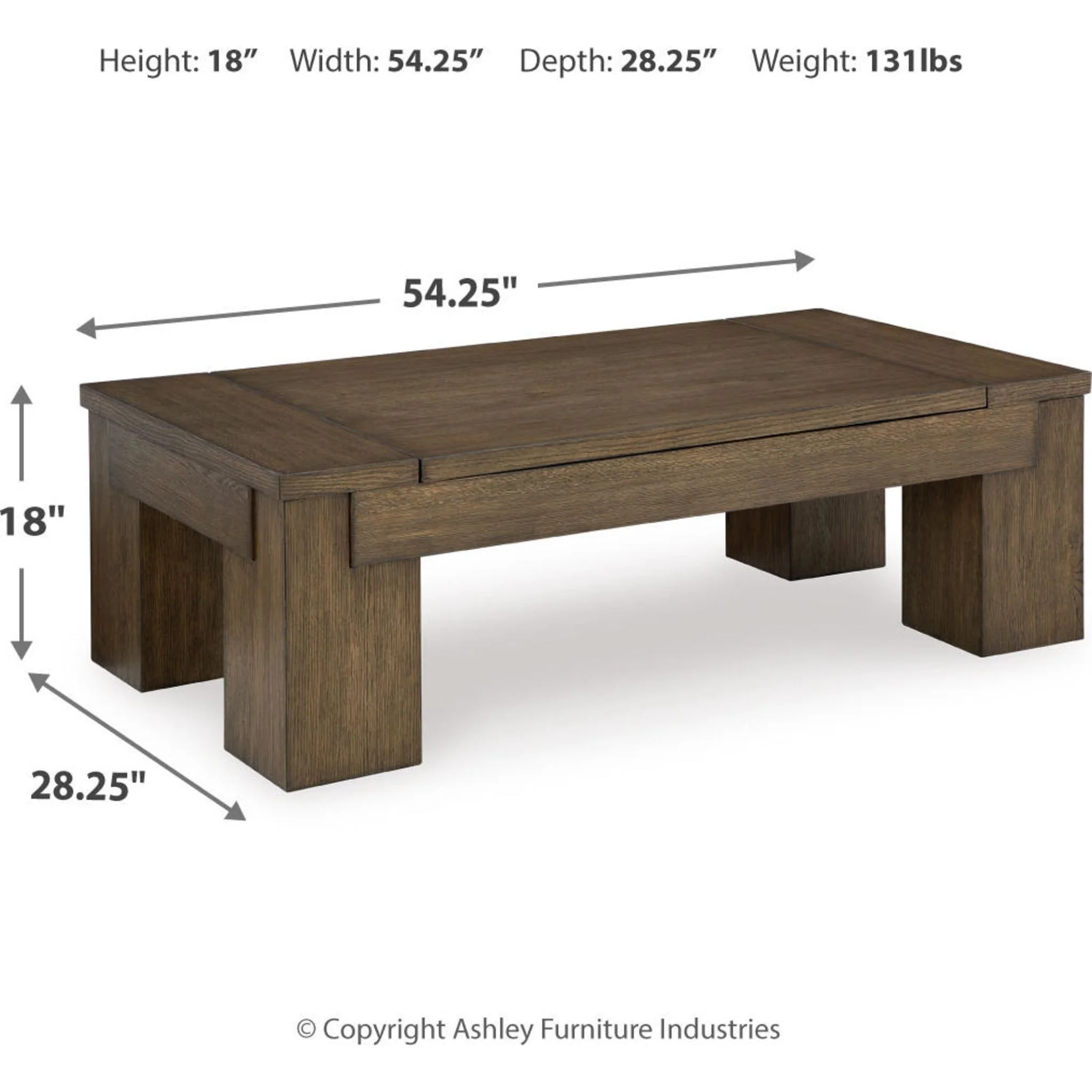 Rosswain Coffee Table - Image 8