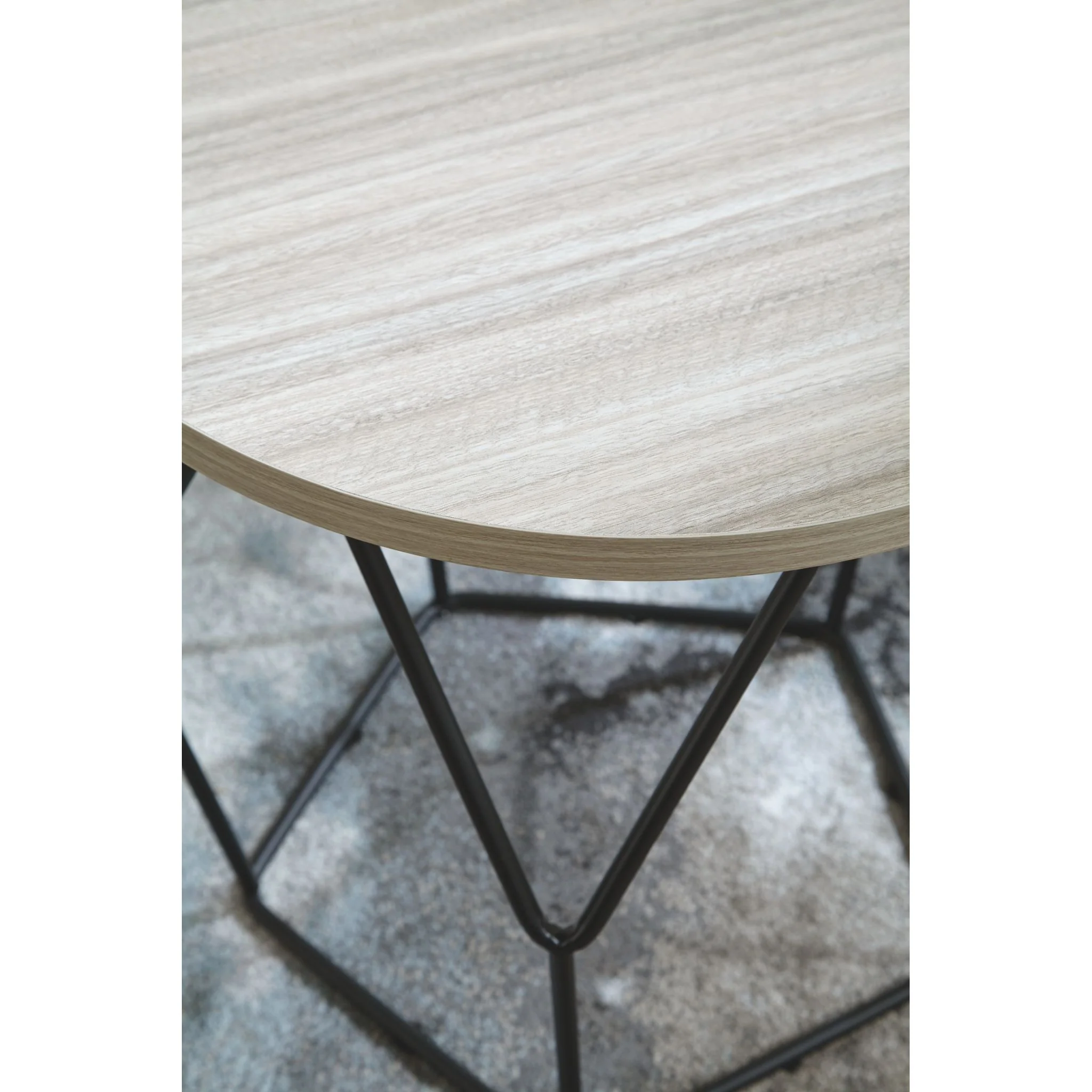 Waylowe Round End Table - Image 4