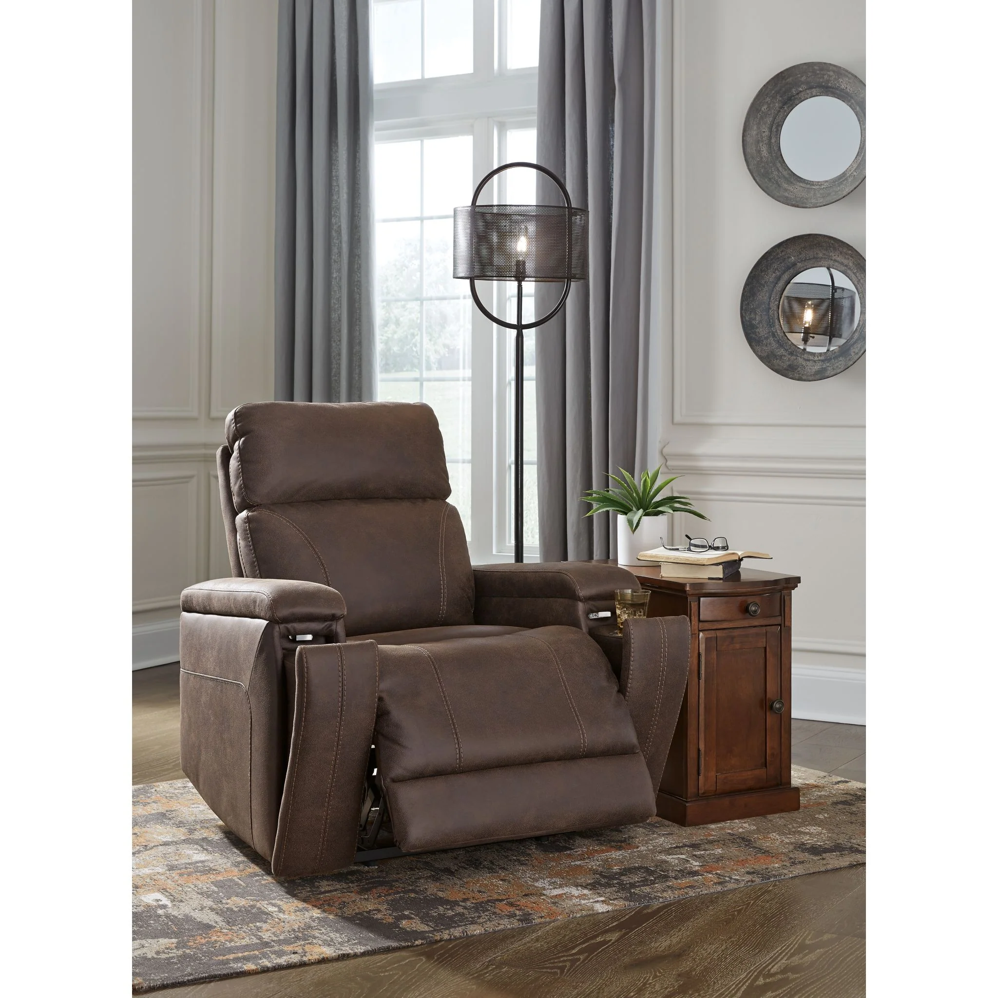 Rowlett Power Recliner with Adjustable Headrest - Image 7