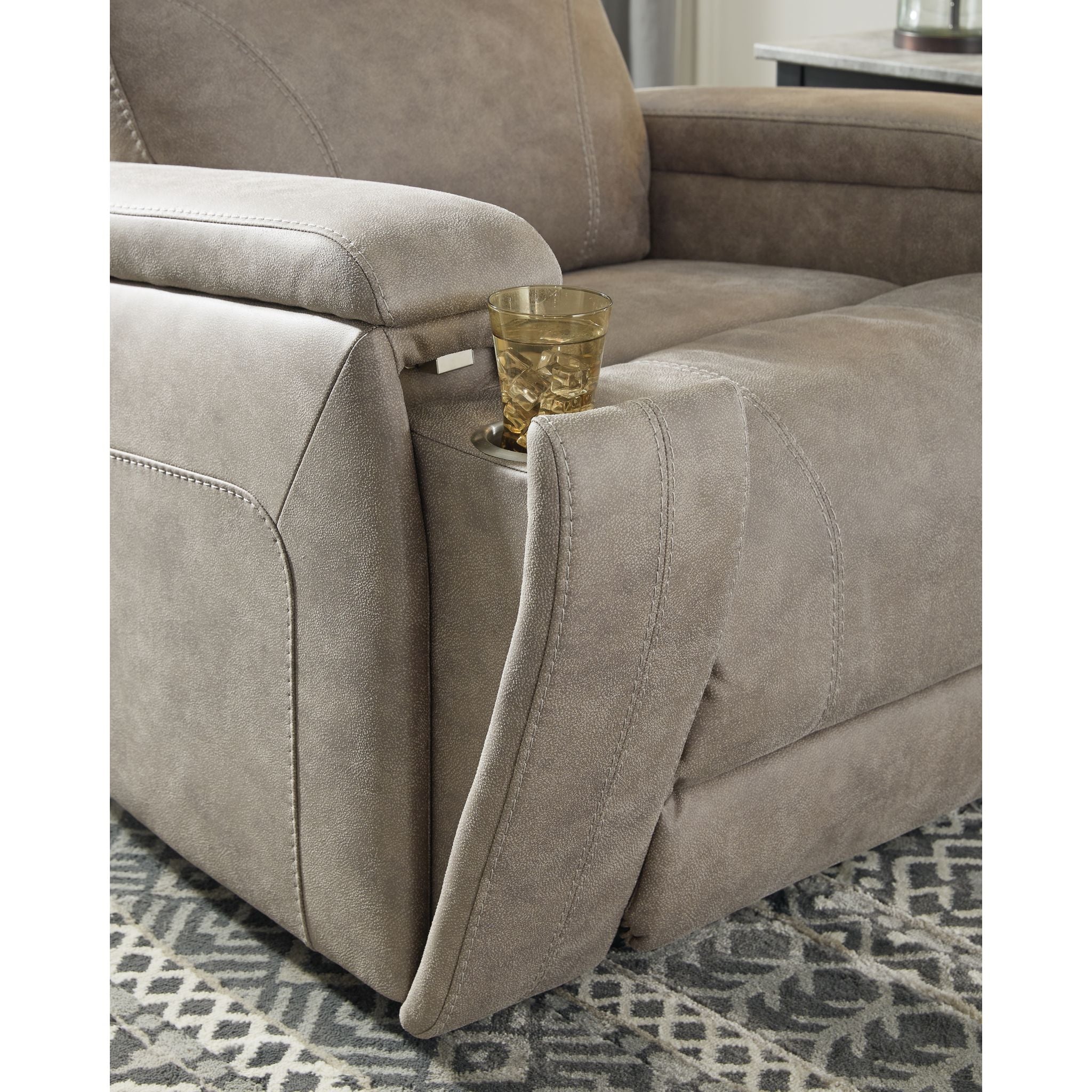 Rowlett Power Recliner with Adjustable Headrest - Image 9