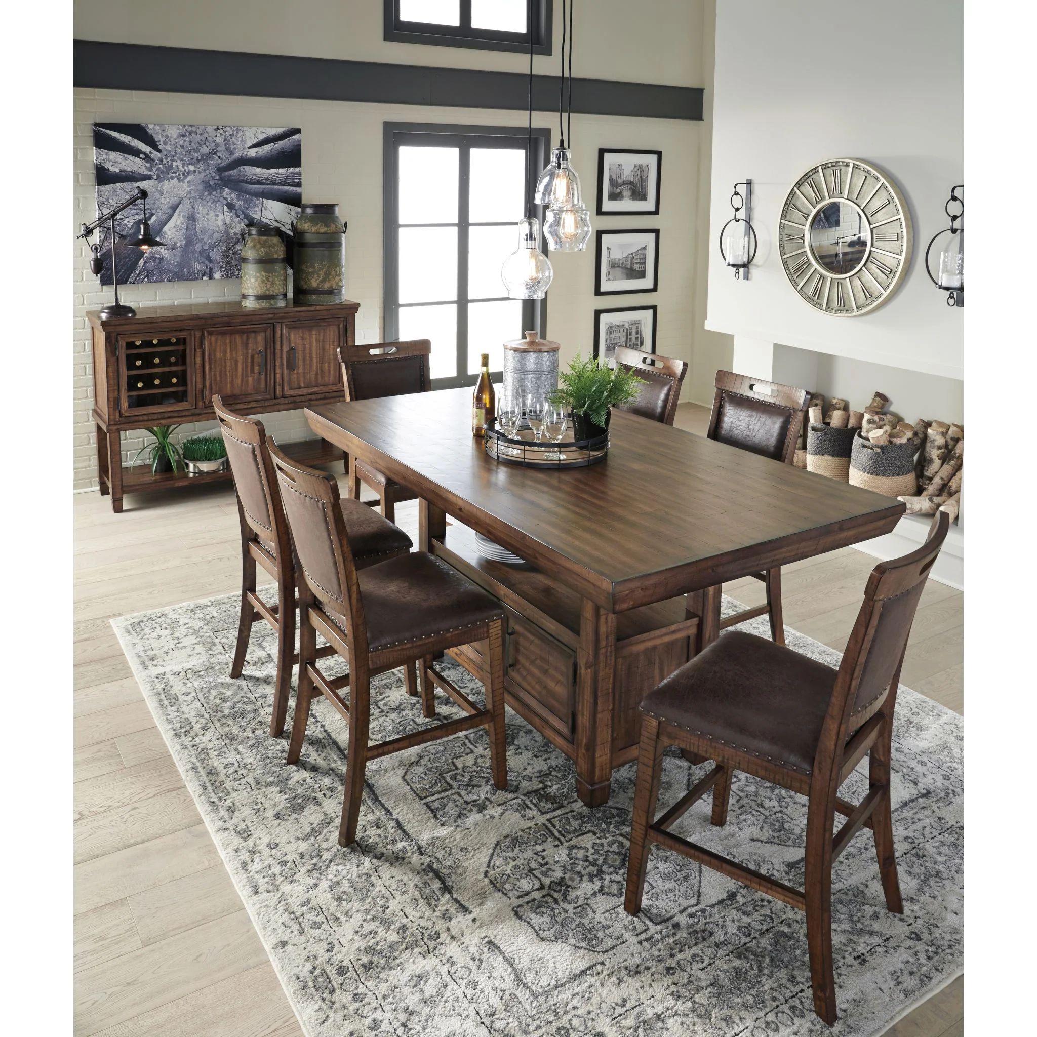Royard-Exclusive RECT Dining Room Counter Table - Image 10