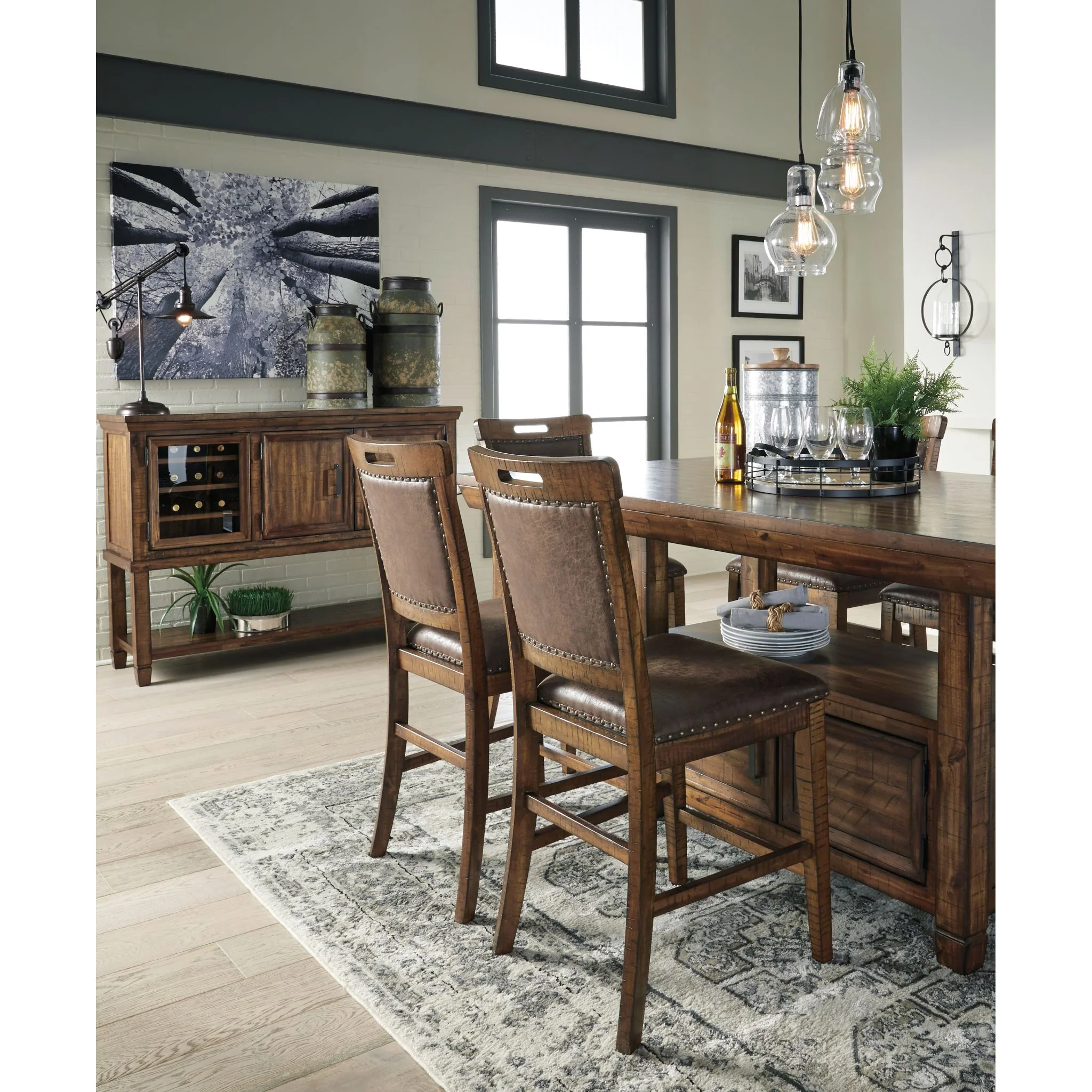 Royard-Exclusive RECT Dining Room Counter Table - Image 11