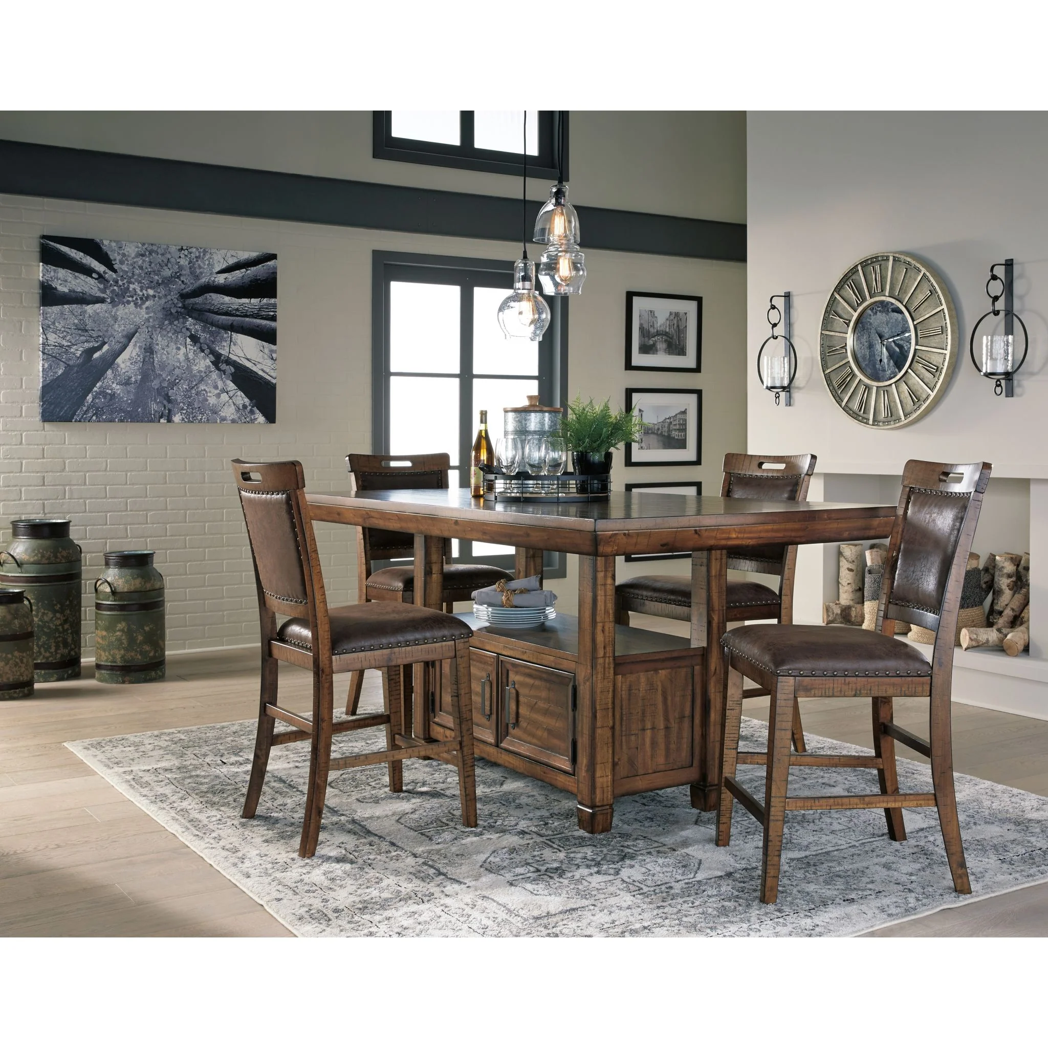 Royard-Exclusive Upholstered Barstool - Image 7