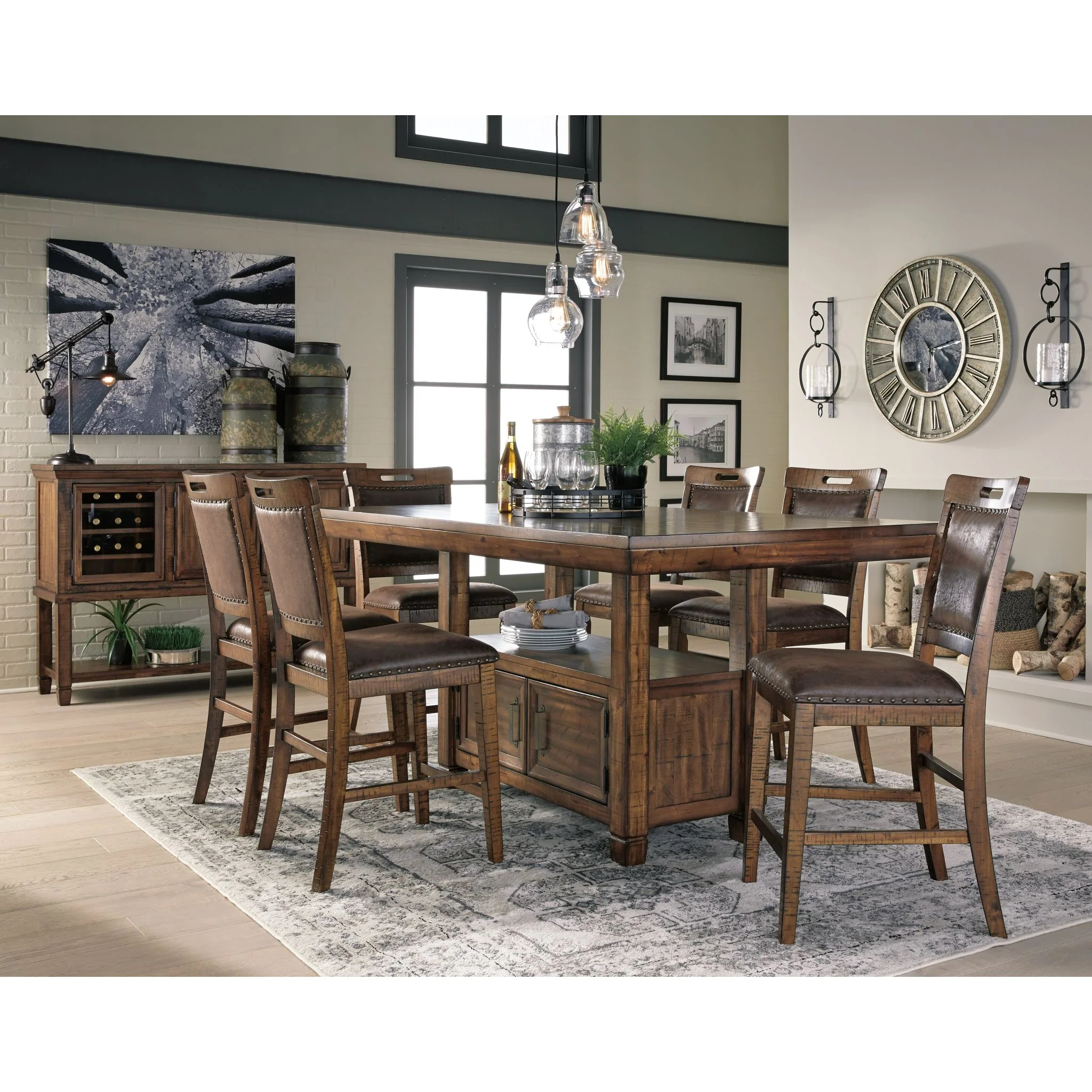Royard-Exclusive Upholstered Barstool - Image 8