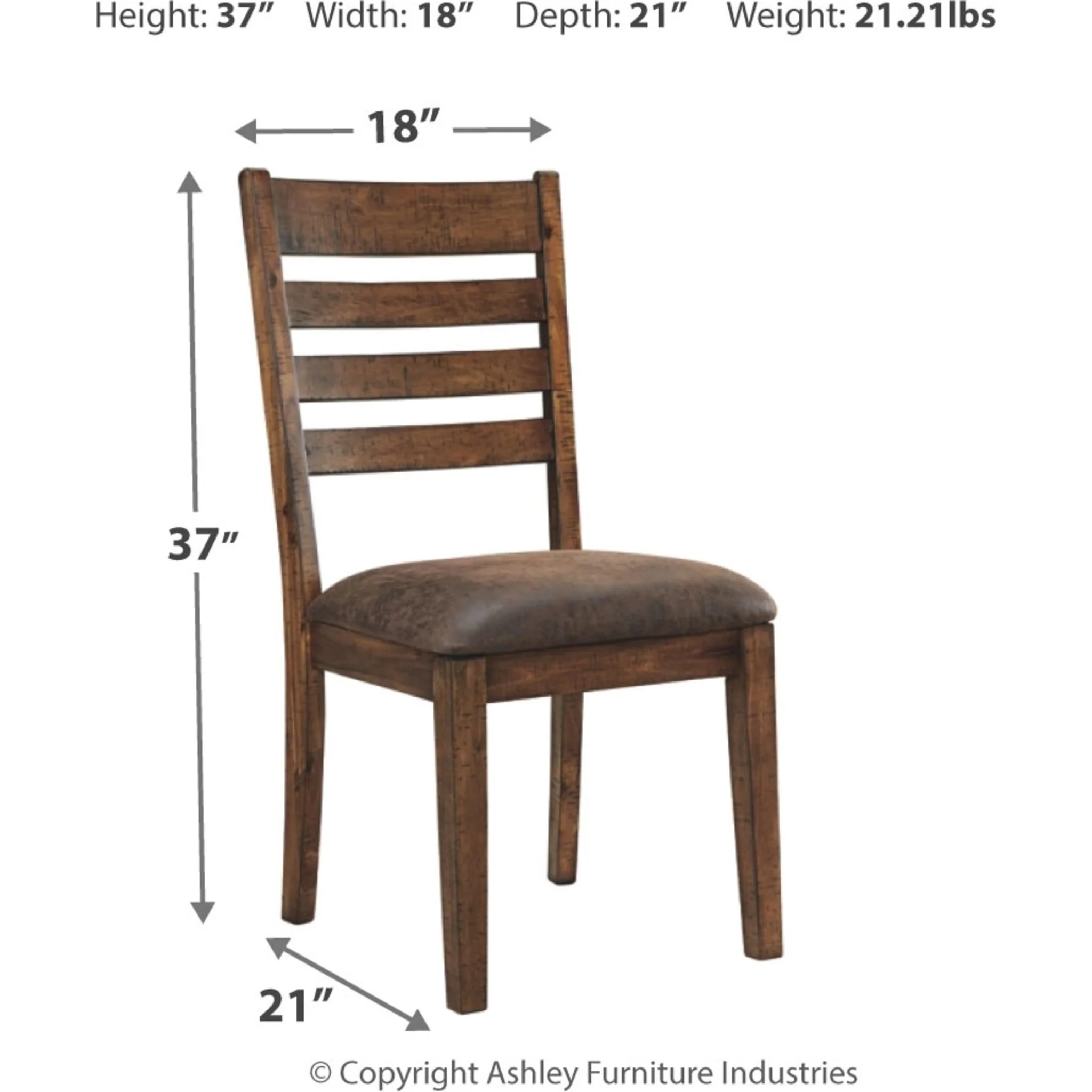 Royard-Exclusive Upholstered Side Chair - Image 6