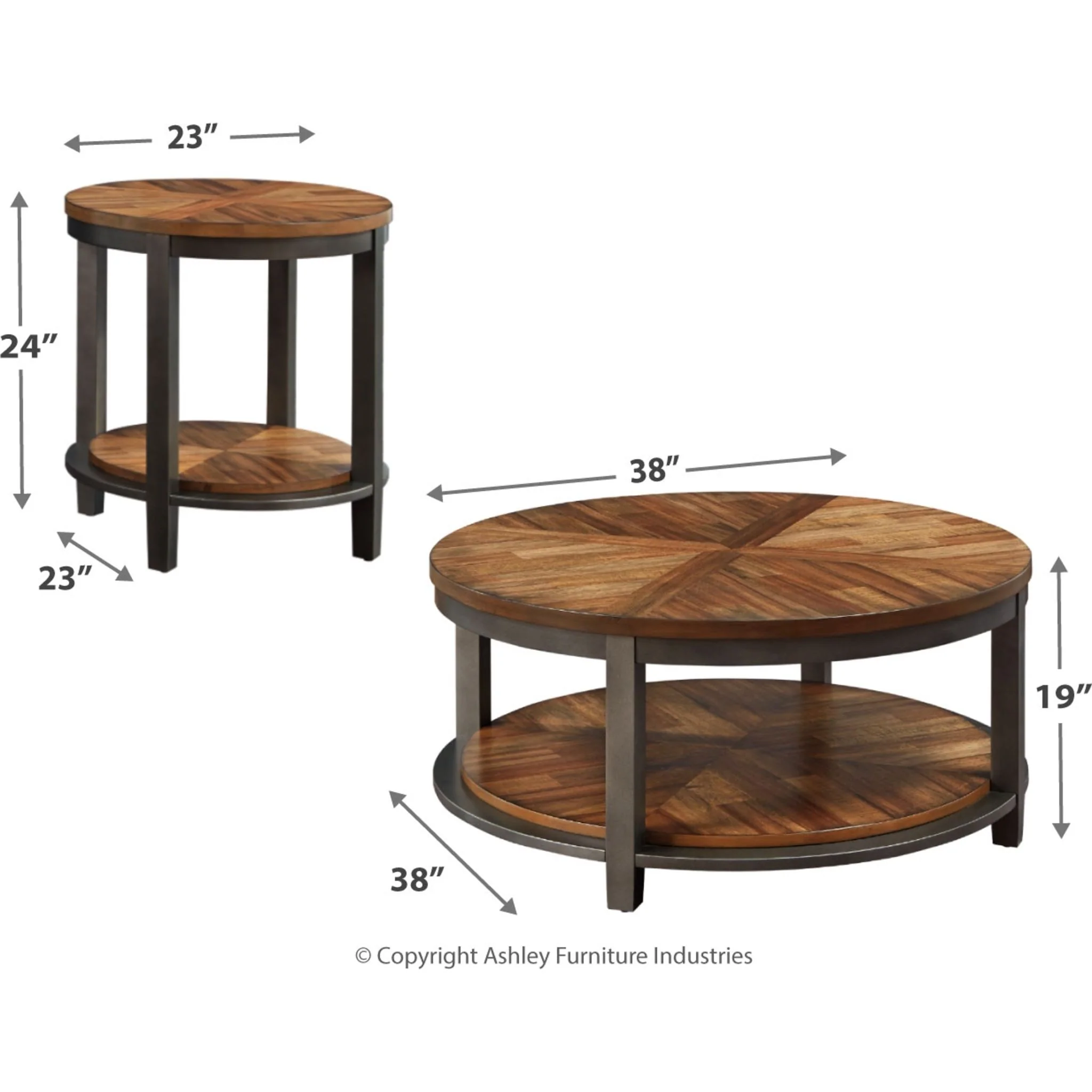 Roybeck Occasional Table Set (set of 3) - Image 4