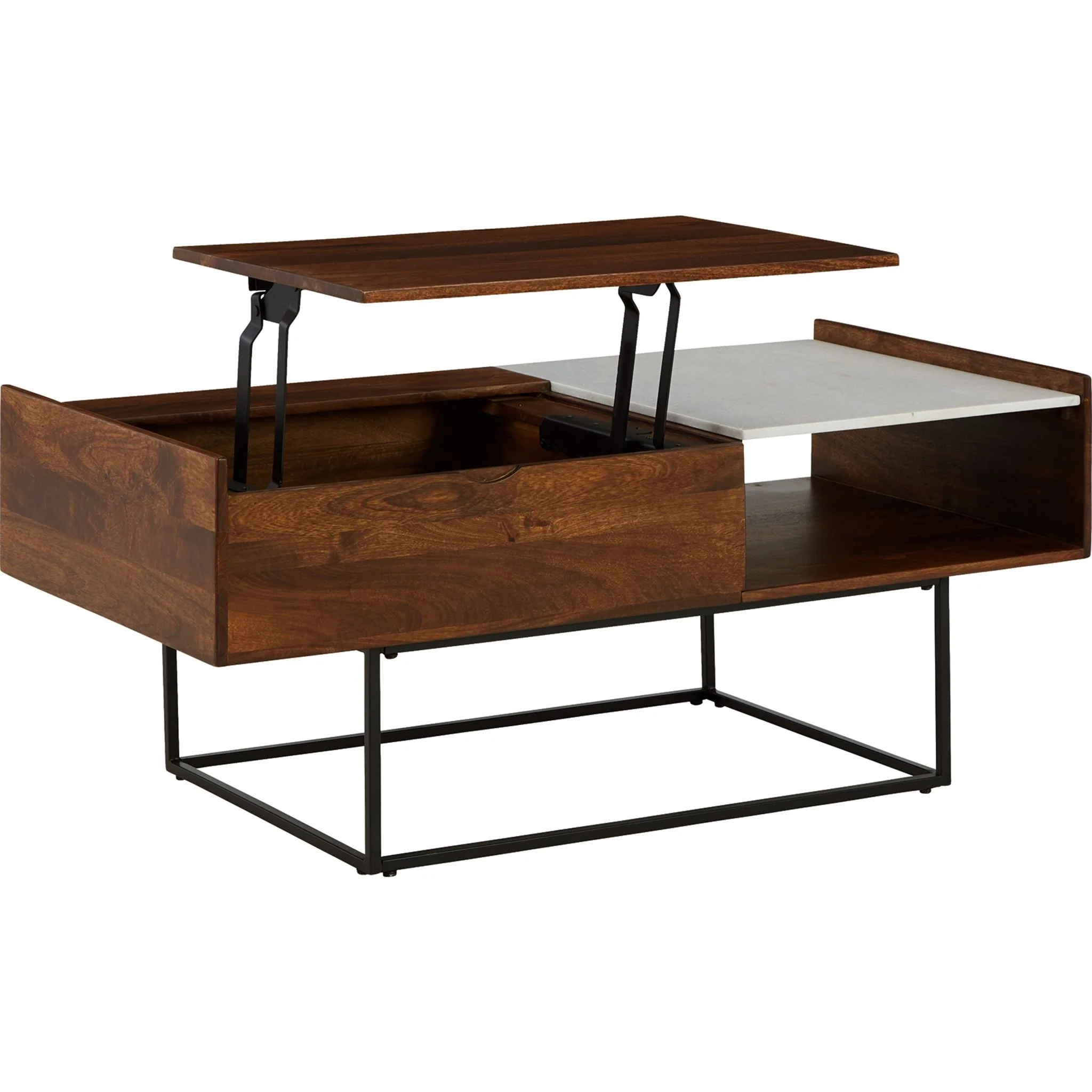 Rusitori Rect Lift Top Cocktail Table - Image 3