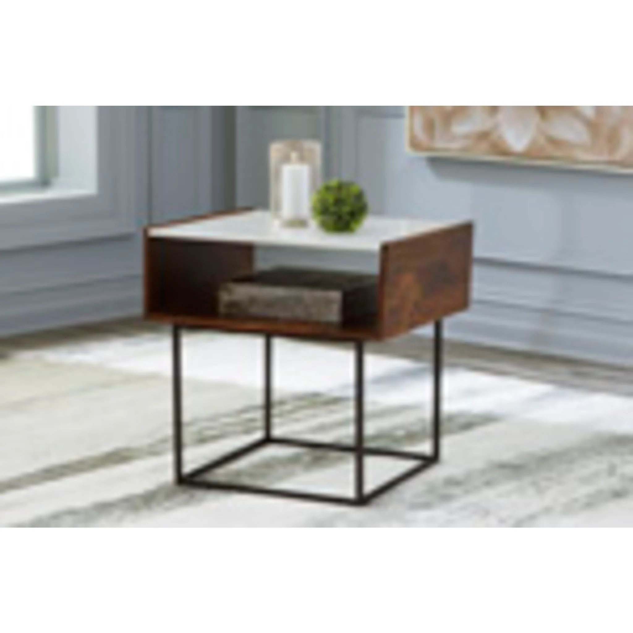 Rusitori Rectangle End Table - Image 4