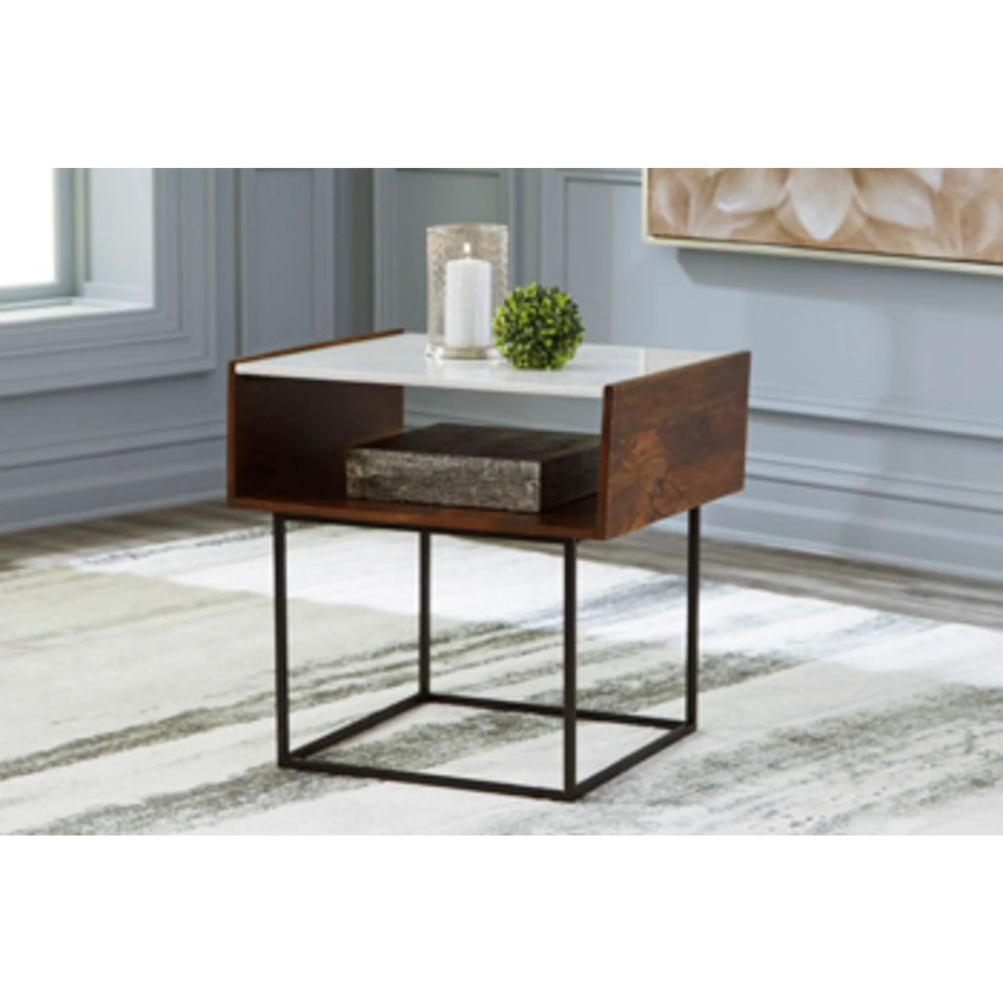Rusitori Rectangle End Table - Image 8