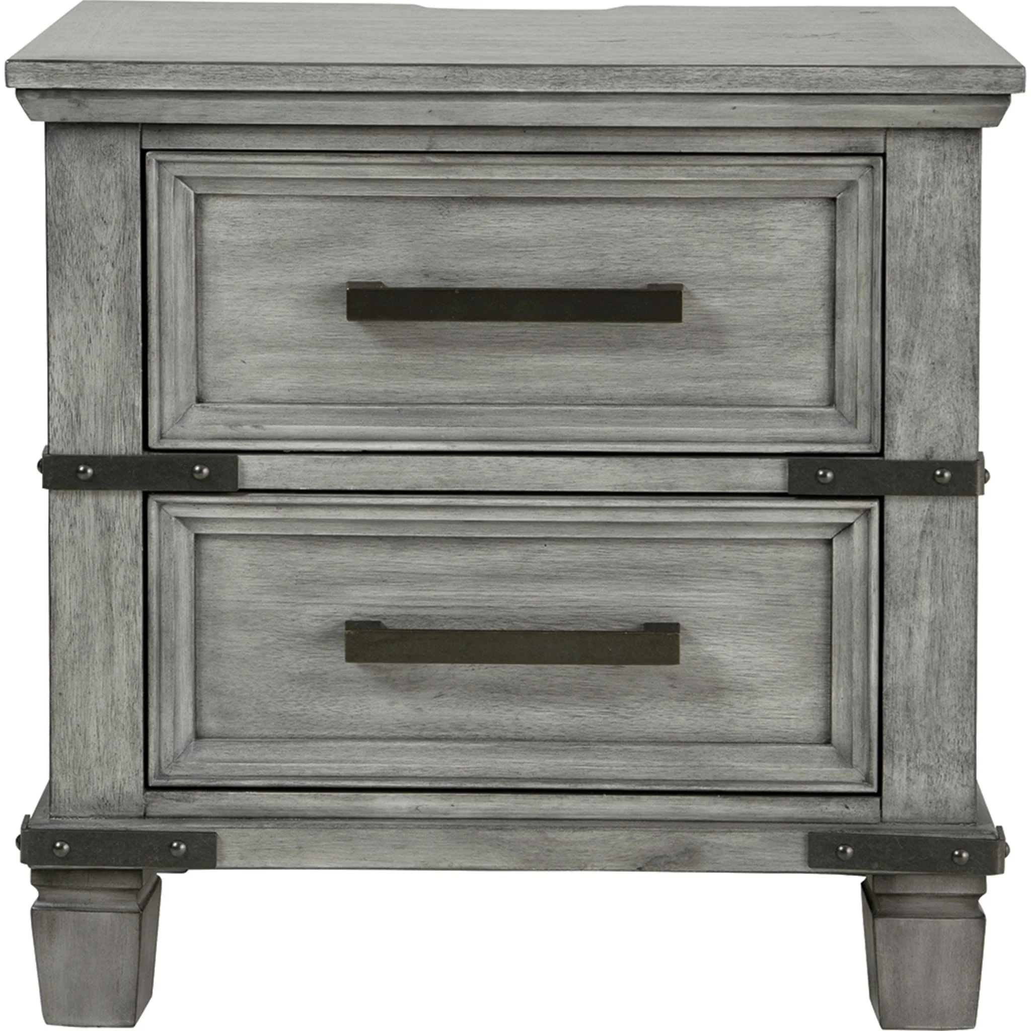 Russelyn Two Drawer Nightstand - Image 4