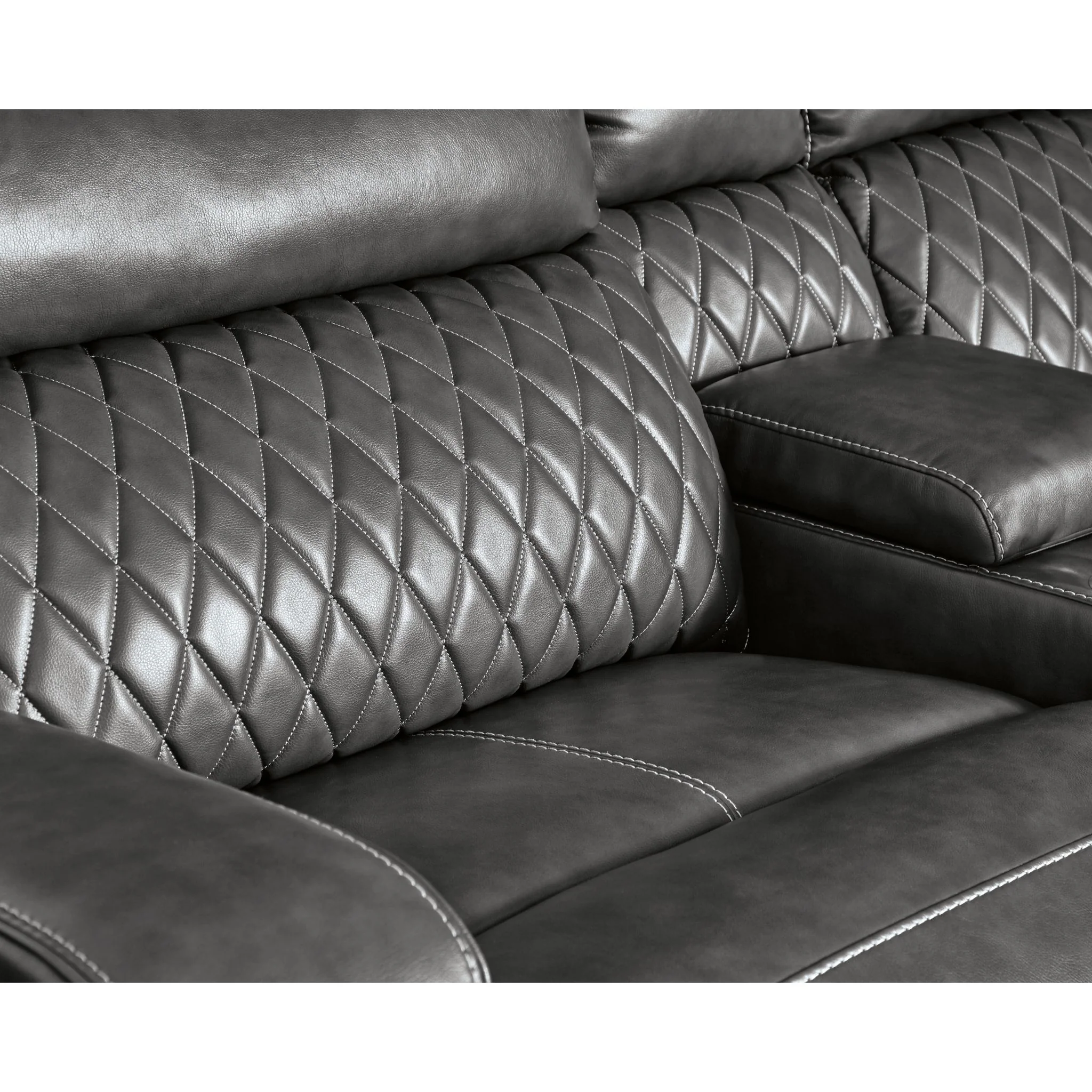 Samperstone 5 Piece Power Reclining Sectional - Image 5