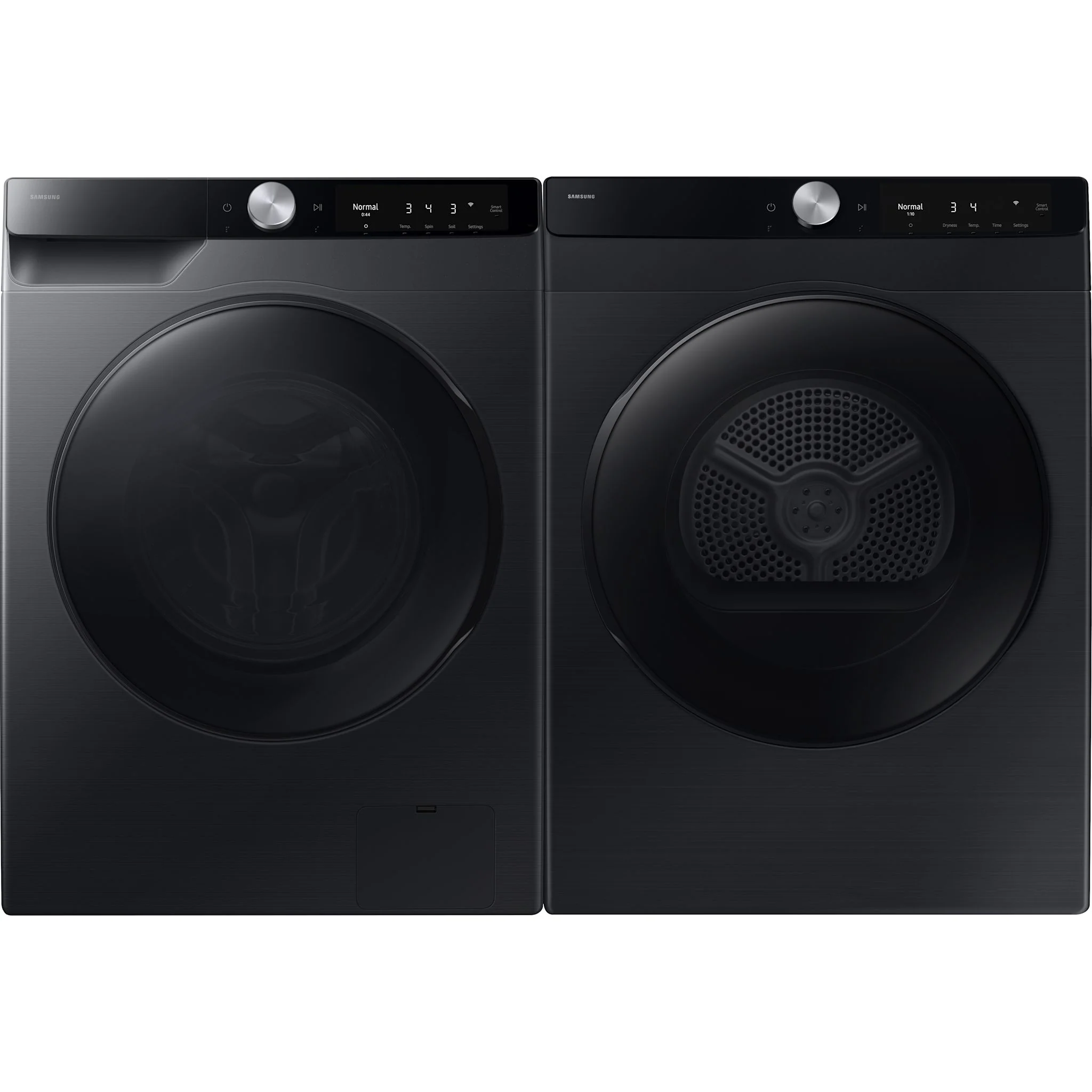 Samsung 2.9cu.ft. Compact Front Load Washer with SmartThings Wi-Fi - Black (WW25FG6B34BBAC) - Image 11