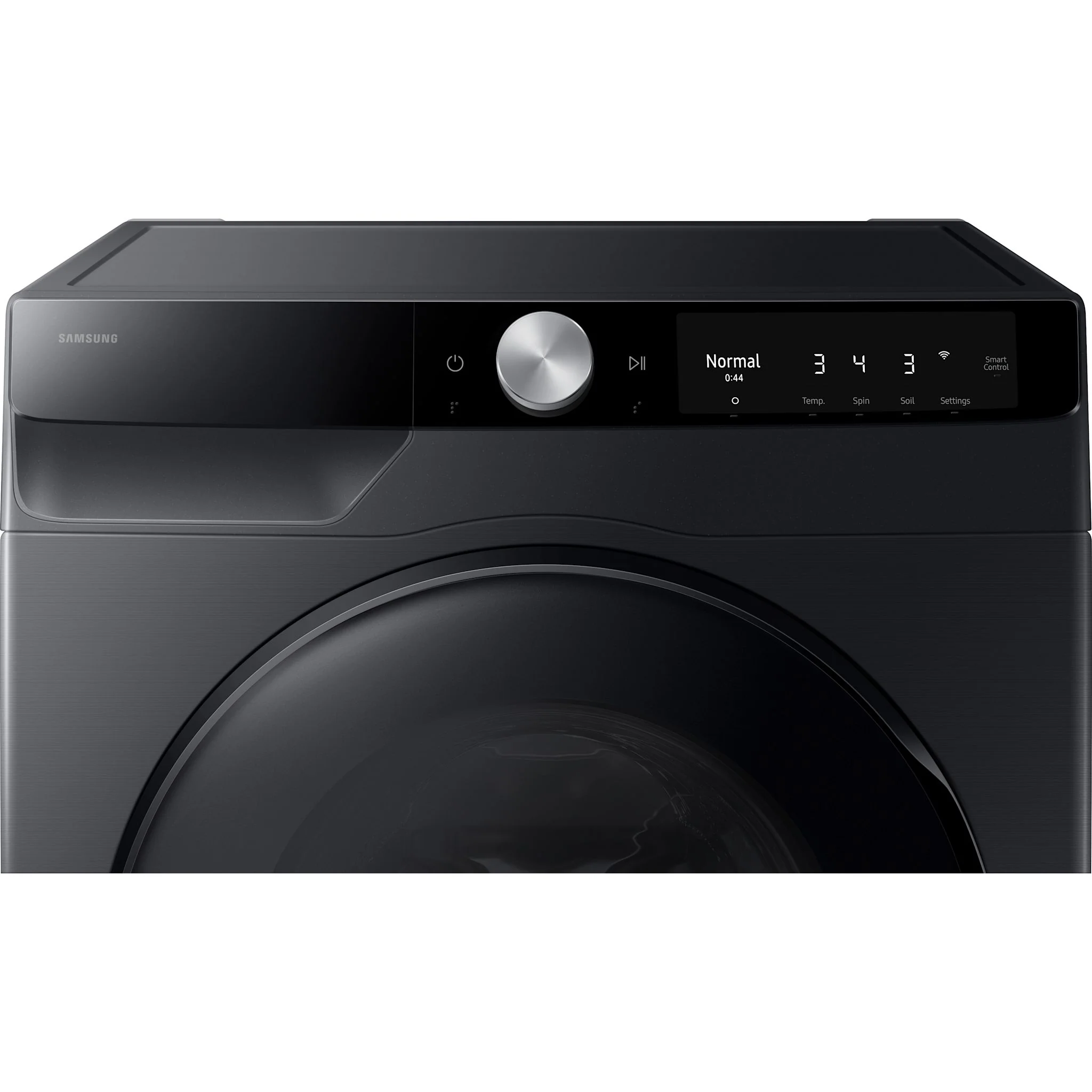 Samsung 2.9cu.ft. Compact Front Load Washer with SmartThings Wi-Fi - Black (WW25FG6B34BBAC) - Image 7