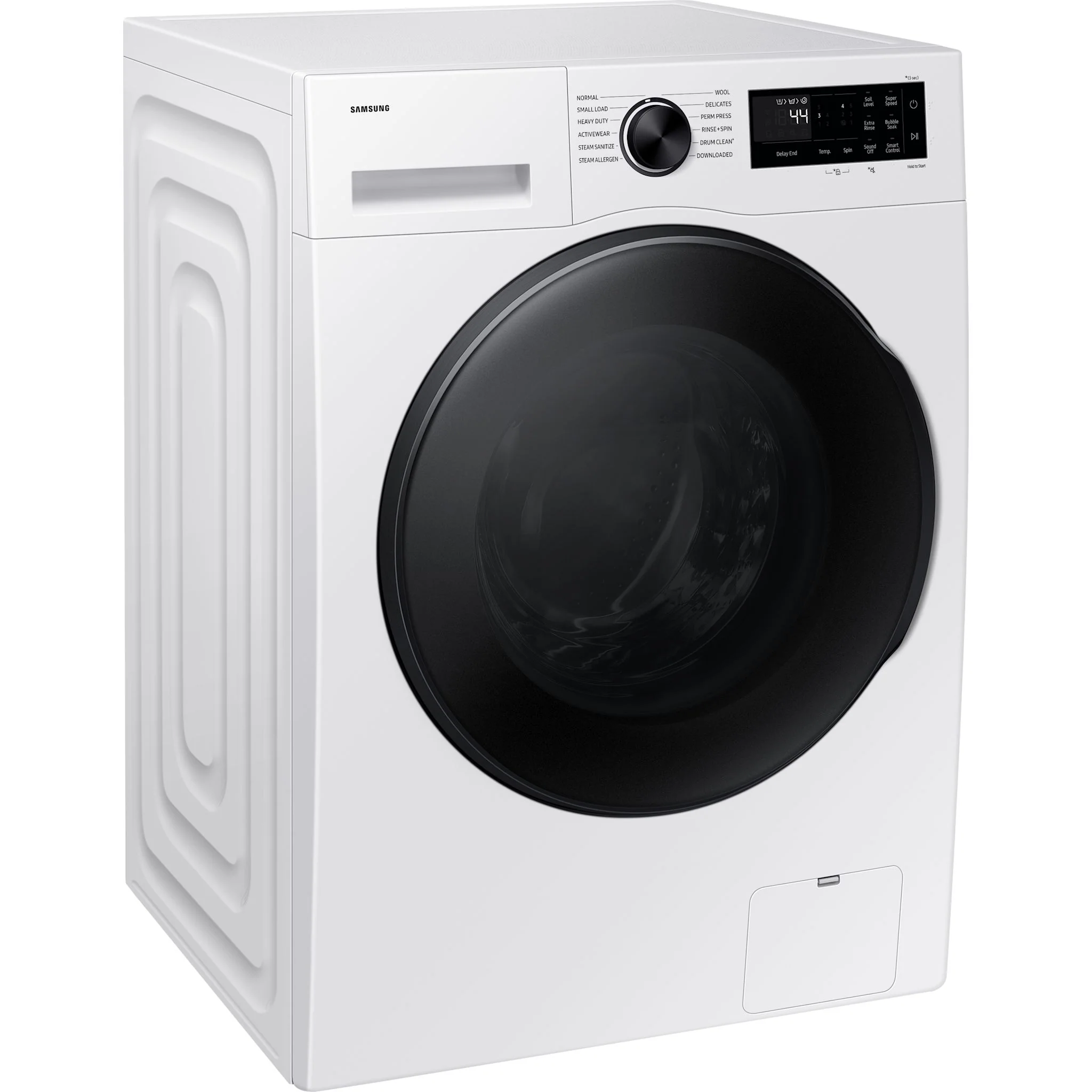 Samsung 2.9cu.ft. Compact Front Load Washer with SmartThings Wi-Fi - White (WW25FG5B34BEAC) - Image 2