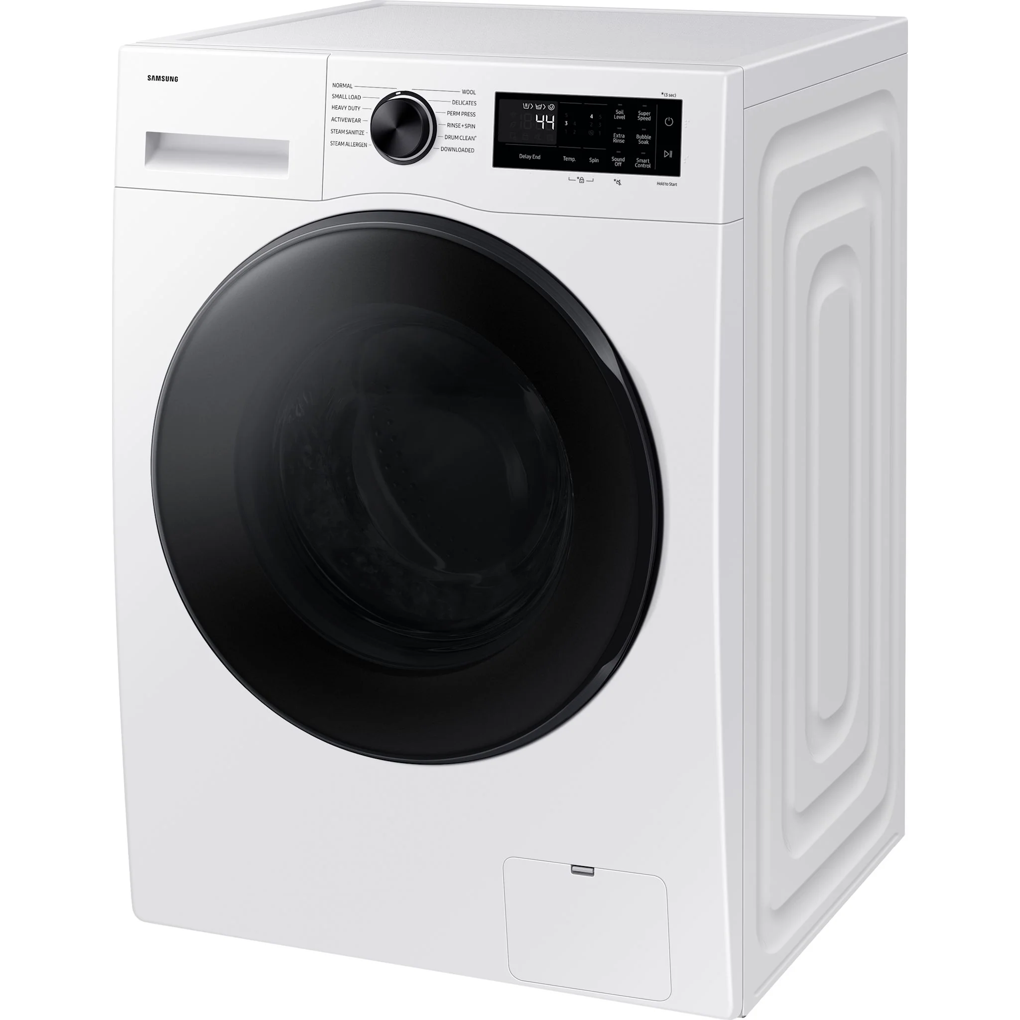 Samsung 2.9cu.ft. Compact Front Load Washer with SmartThings Wi-Fi - White (WW25FG5B34BEAC) - Image 3