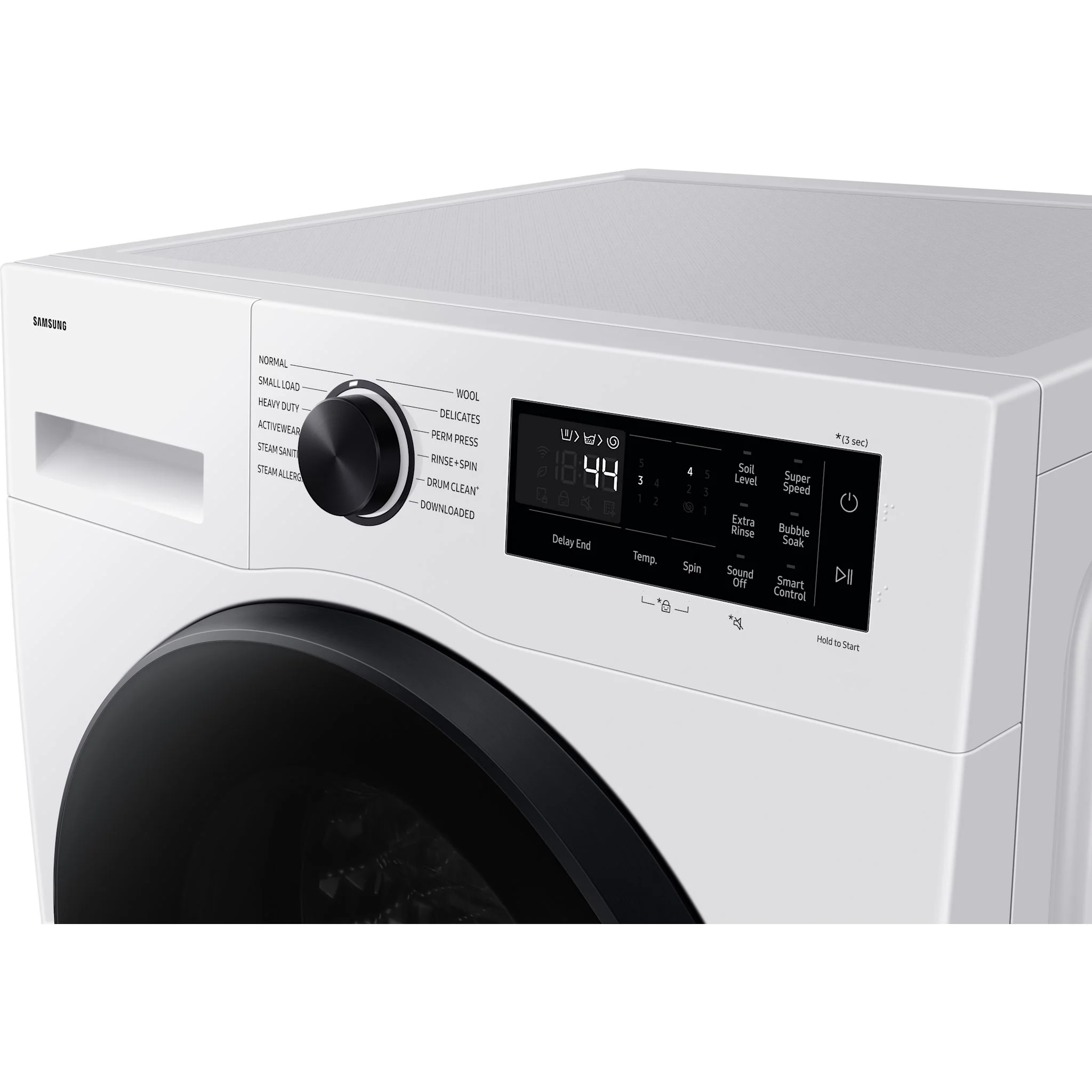 Samsung 2.9cu.ft. Compact Front Load Washer with SmartThings Wi-Fi - White (WW25FG5B34BEAC) - Image 6