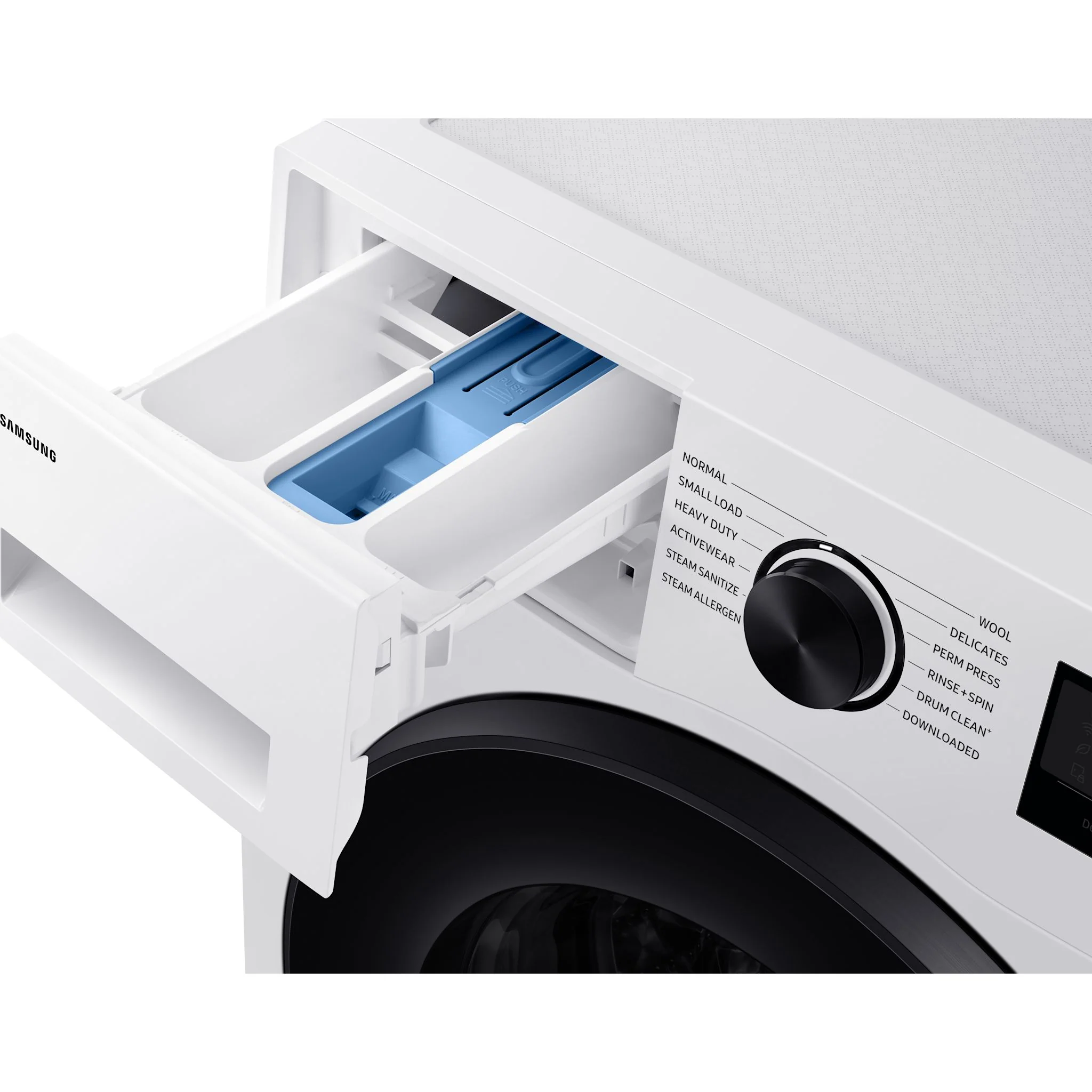 Samsung 2.9cu.ft. Compact Front Load Washer with SmartThings Wi-Fi - White (WW25FG5B34BEAC) - Image 7