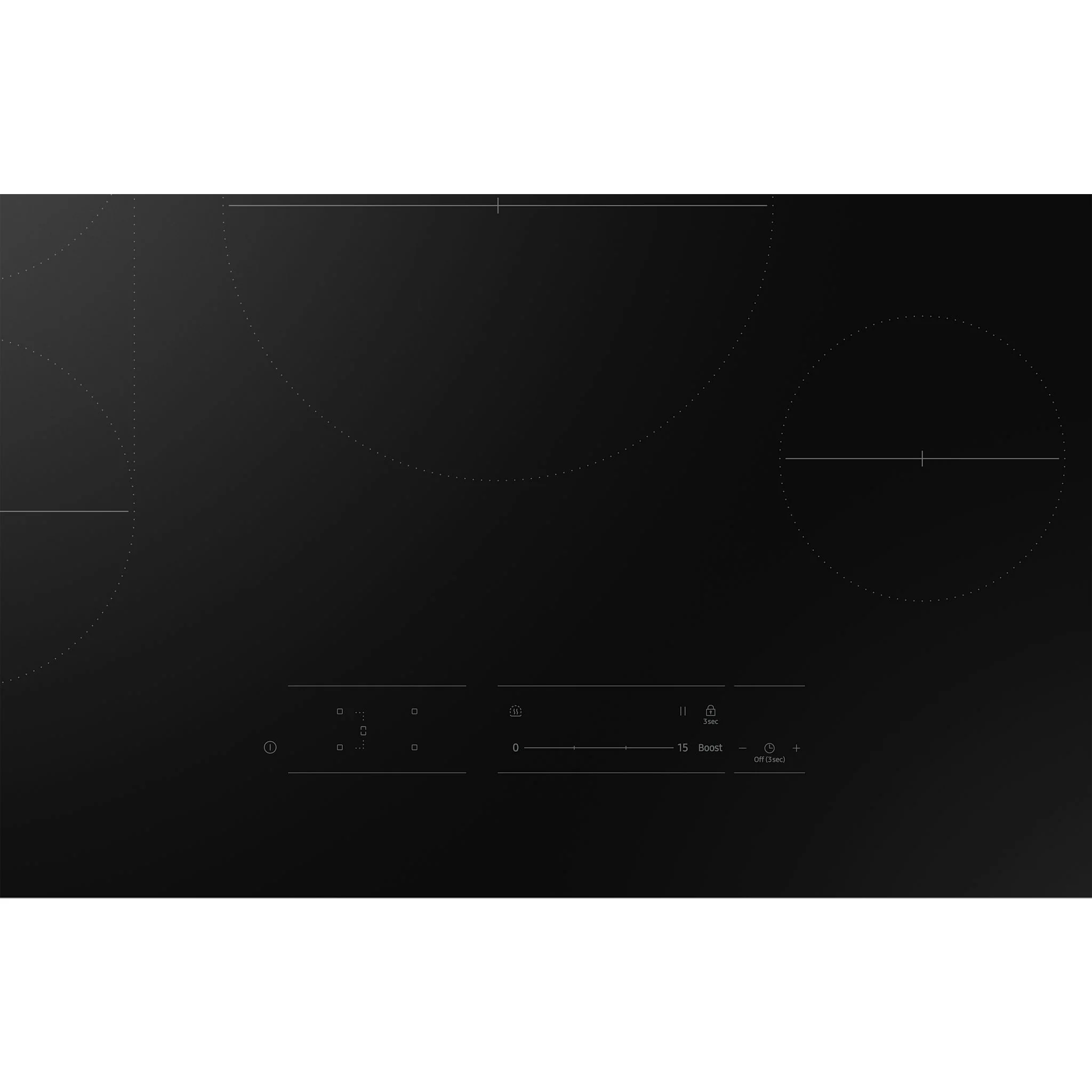 Samsung 30" Cooktop (CC70F30S2DAA) - Black - Image 5
