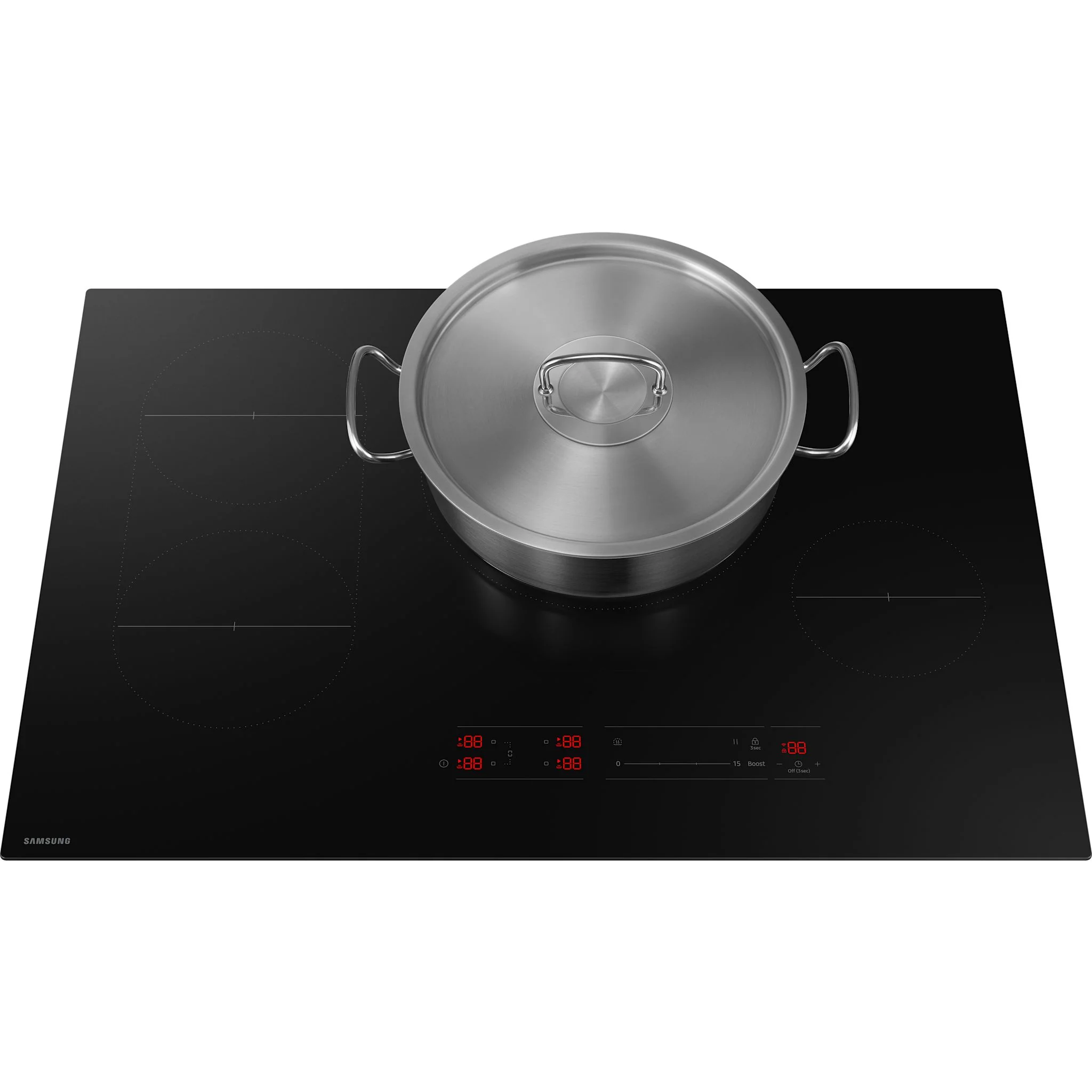 Samsung 30" Cooktop (CC70F30S2DAA) - Black - Image 7