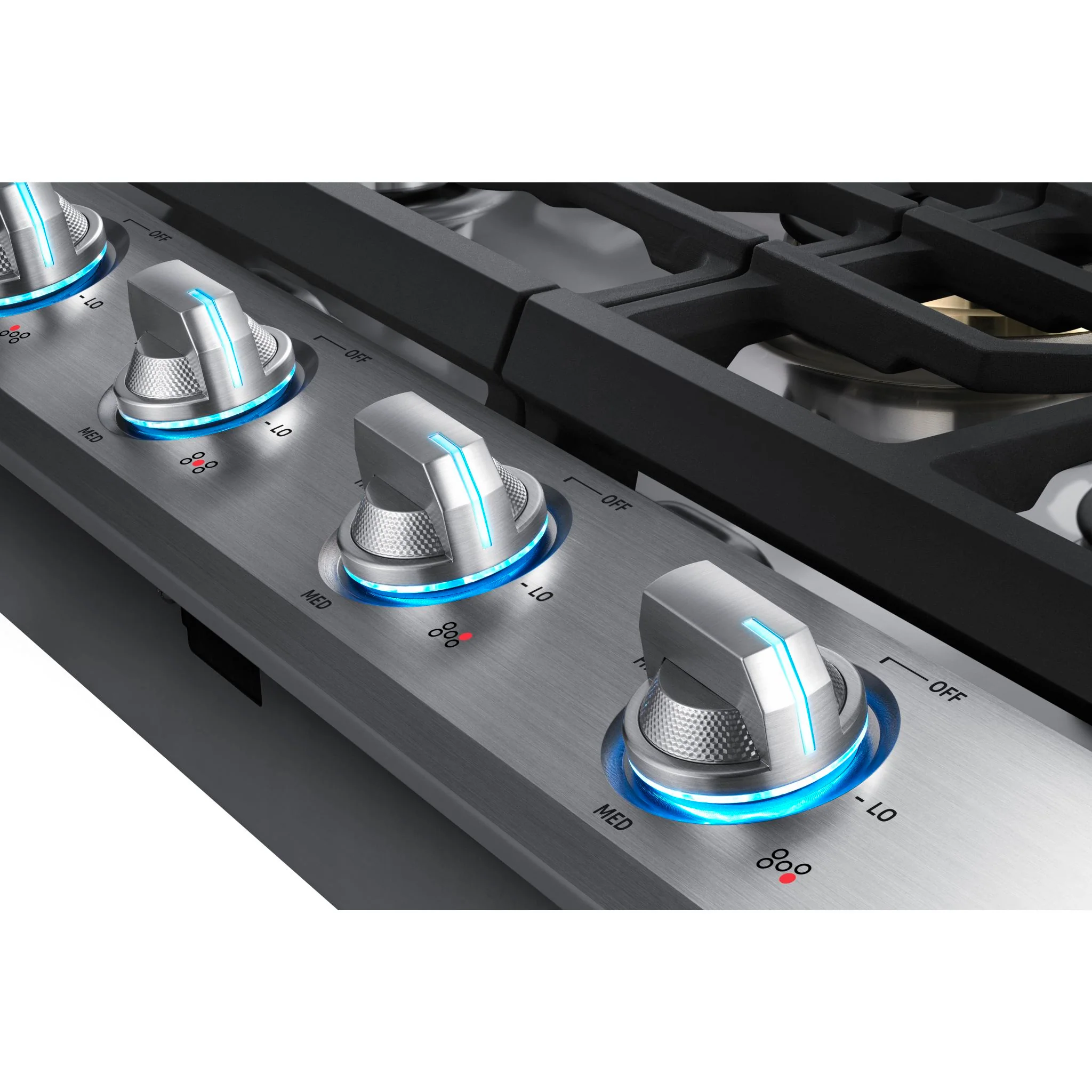 Samsung 30" Cooktop (NA30N7755TS) - Stainless Steel - Image 5
