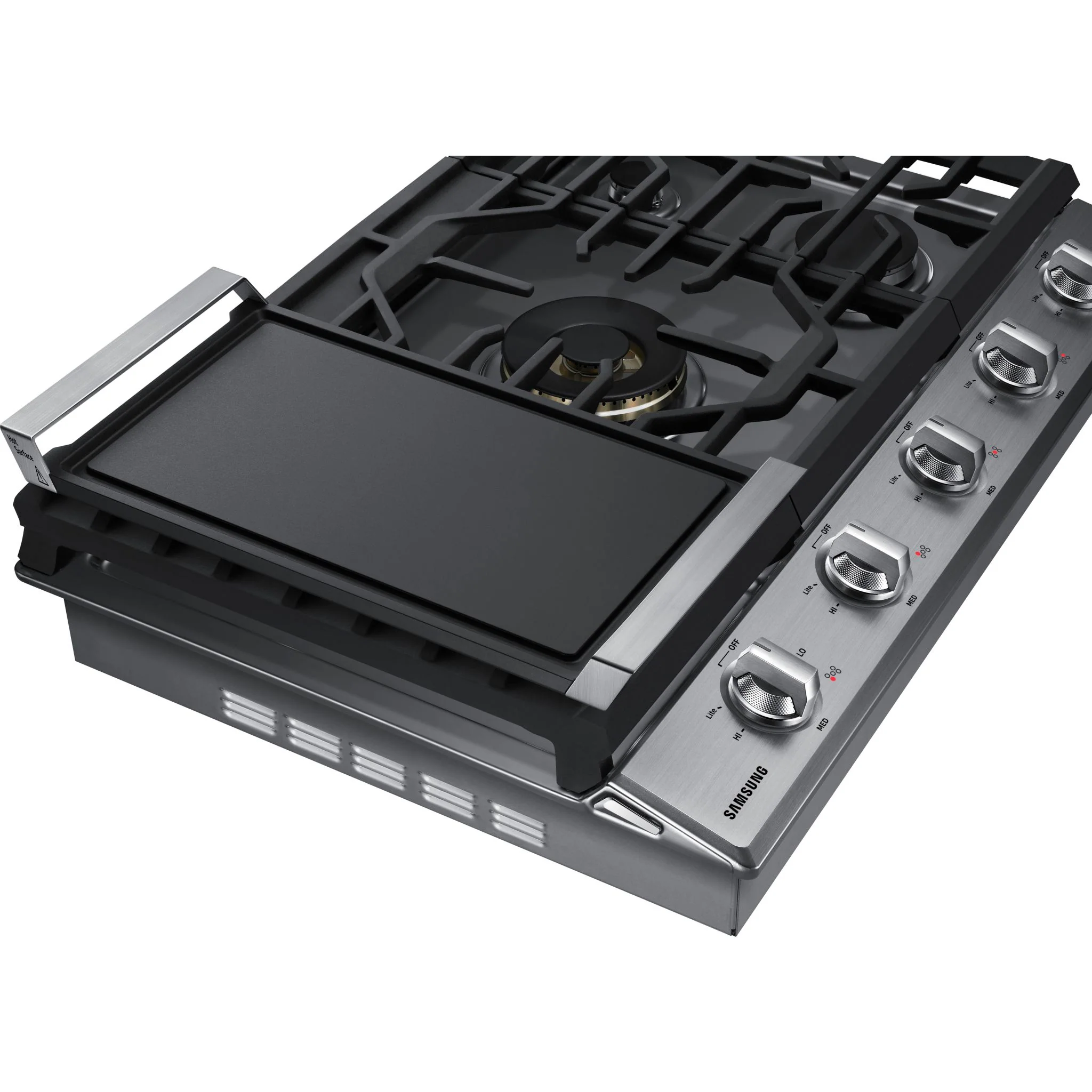 Samsung 30" Cooktop (NA30N7755TS) - Stainless Steel - Image 7