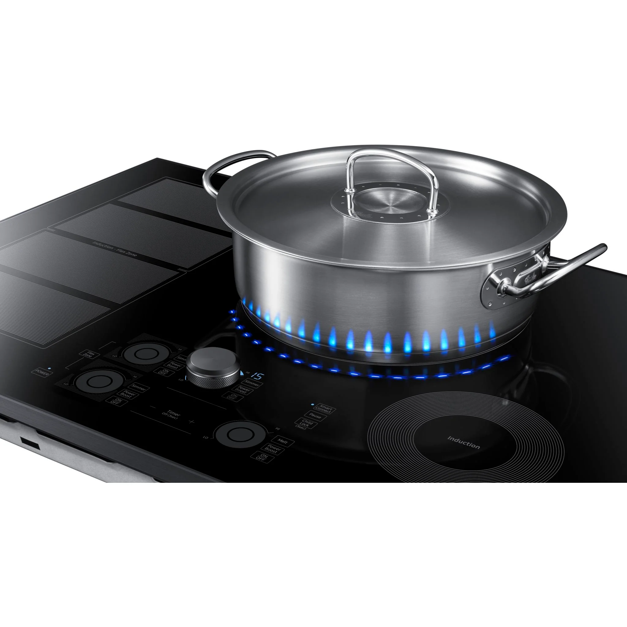 Samsung 30" Cooktop (NZ30K7880UG) - Black Stainless - Image 12