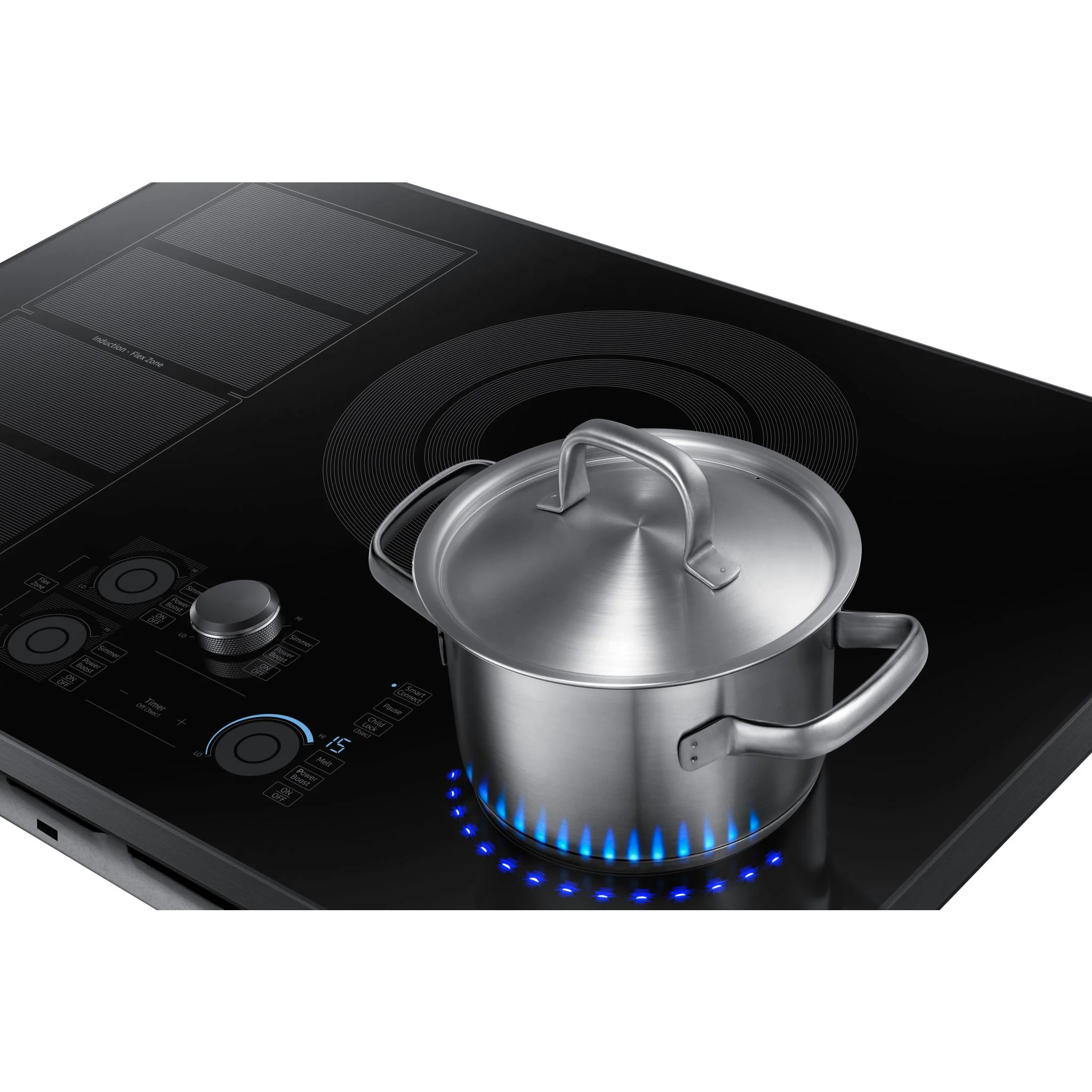 Samsung 30" Cooktop (NZ30K7880UG) - Black Stainless - Image 16