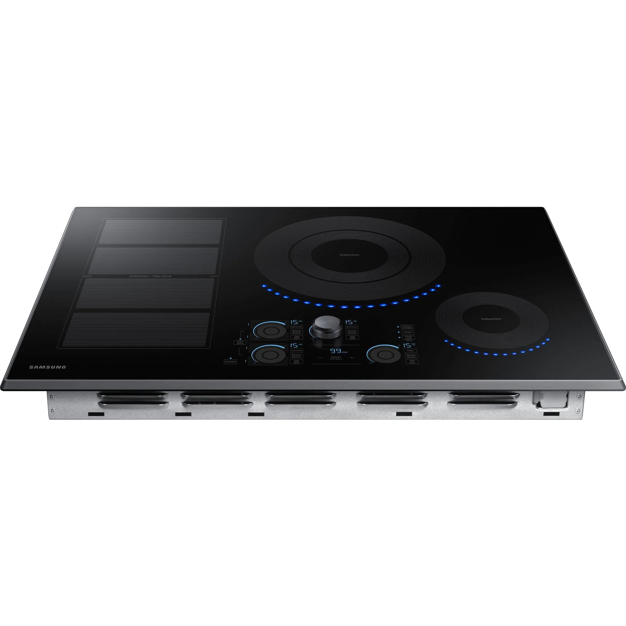 Samsung 30" Cooktop (NZ30K7880UG) - Black Stainless - Image 2