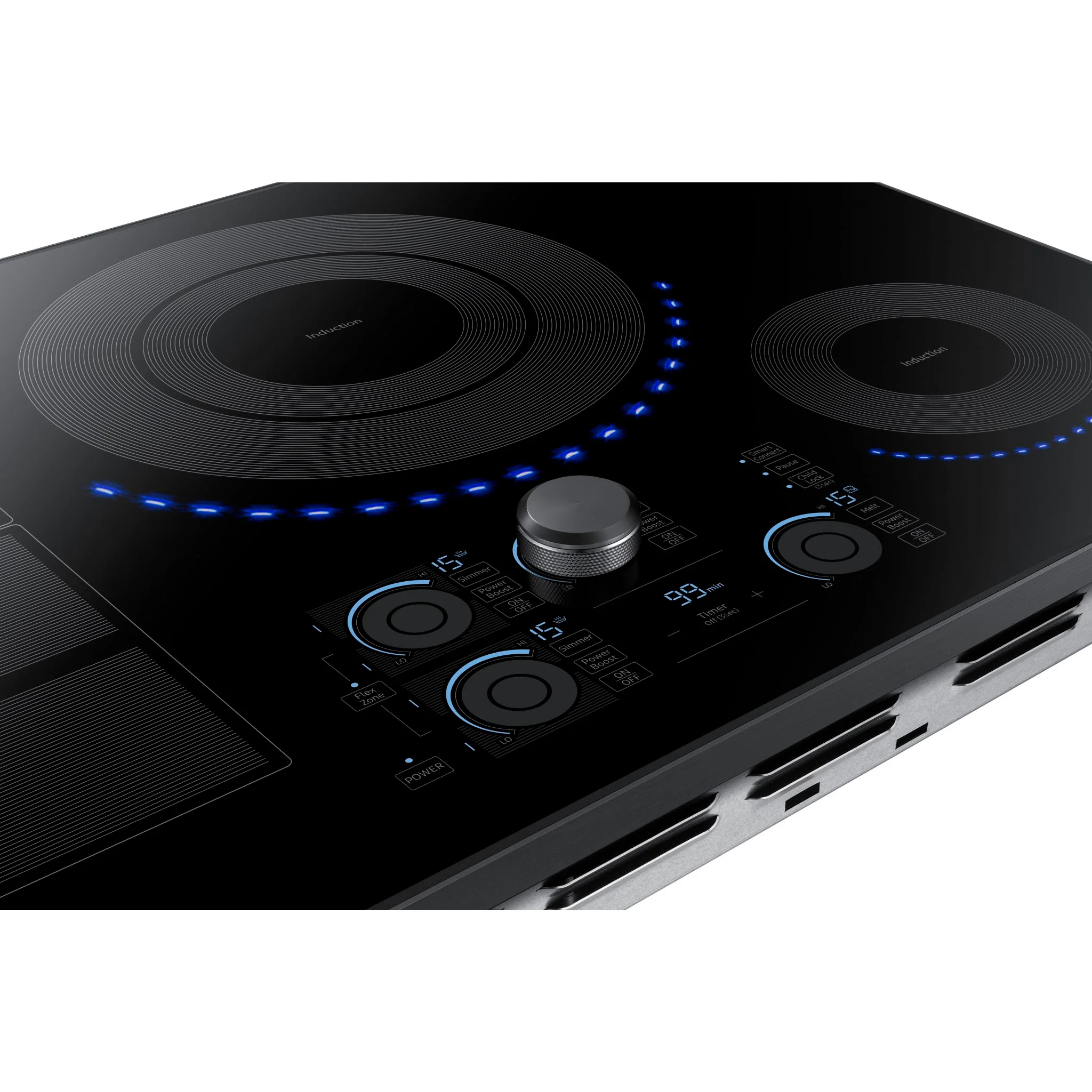 Samsung 30" Cooktop (NZ30K7880UG) - Black Stainless - Image 8