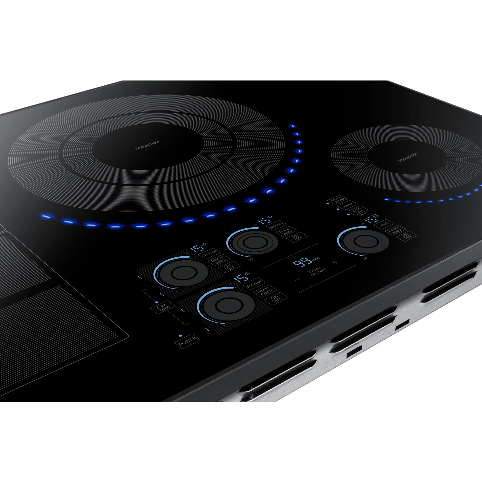 Samsung 30" Cooktop (NZ30K7880UG) - Black Stainless - Image 9