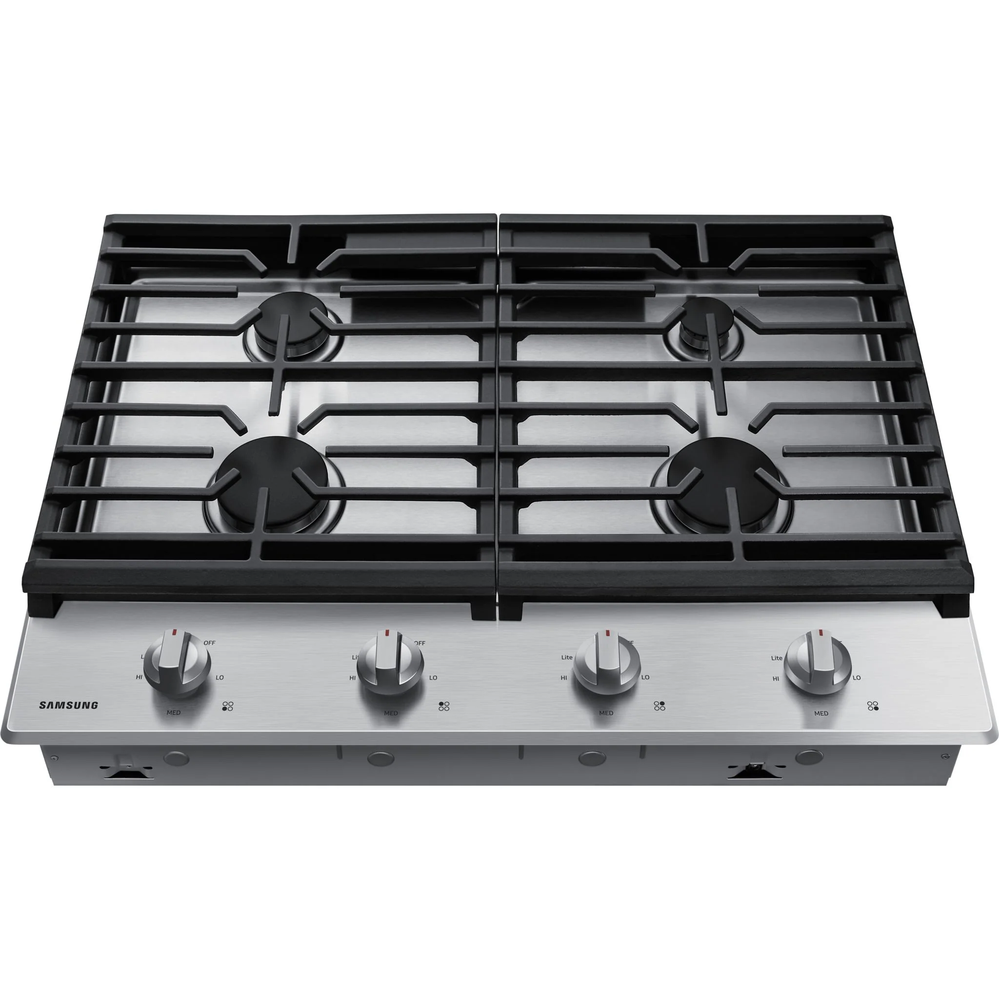 Samsung 30" Gas Cooktop (NA30R5310FS) - Stainless Steel - Image 2