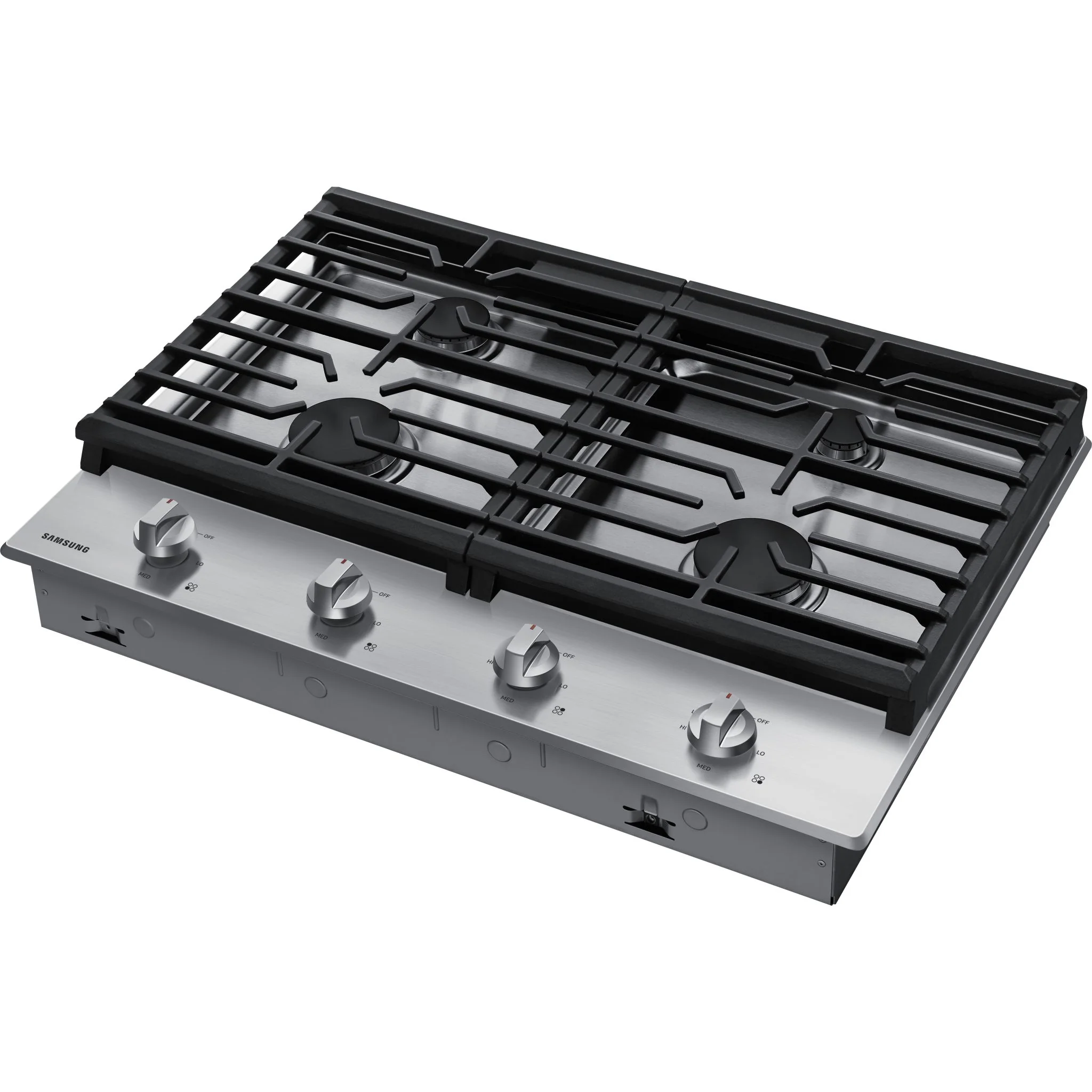 Samsung 30" Gas Cooktop (NA30R5310FS) - Stainless Steel - Image 3