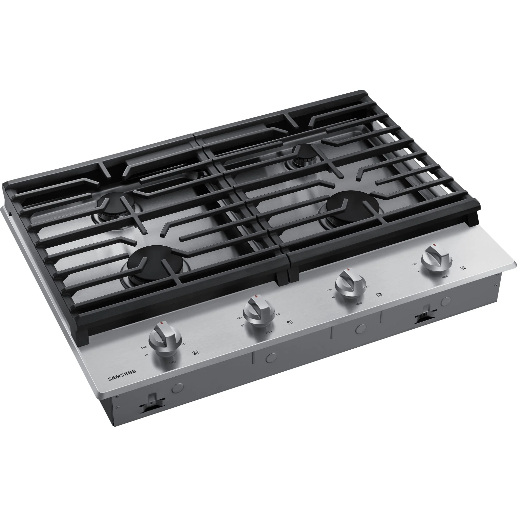 Samsung 30" Gas Cooktop (NA30R5310FS) - Stainless Steel - Image 4