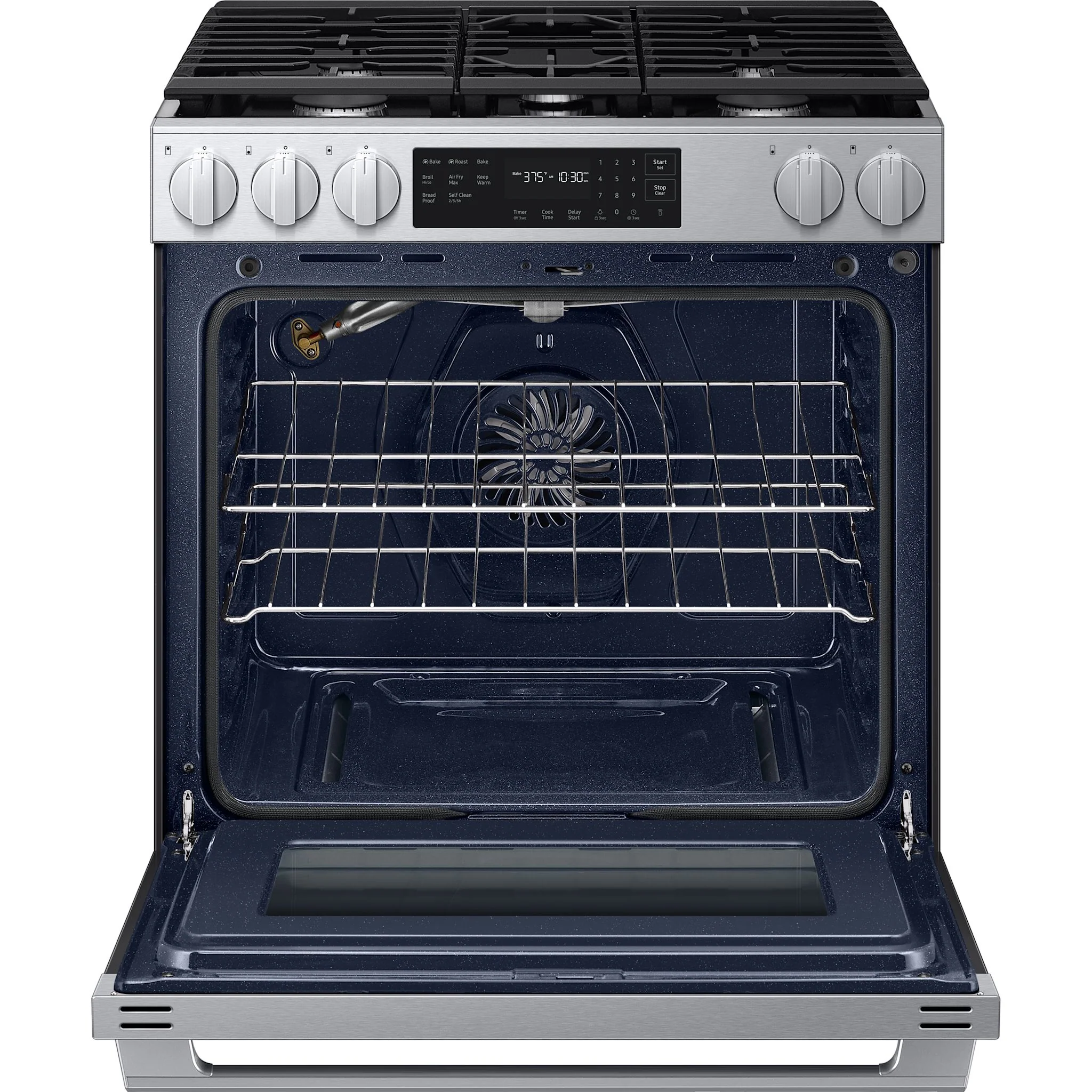 Samsung 30" Gas Range (NSG70H60SRAA) - Stainless Steel - Image 4