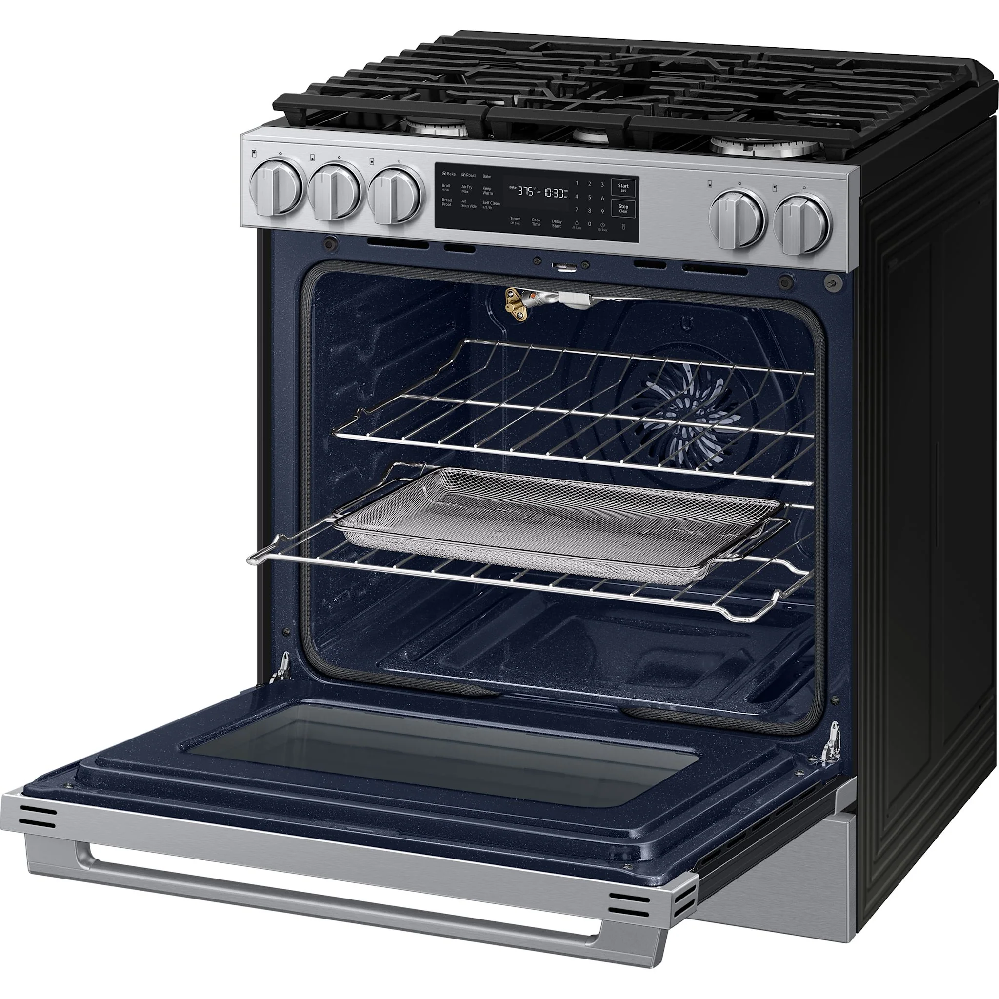 Samsung 30" Gas Range (NSG80H60SRAA) - Stainless Steel - Image 5