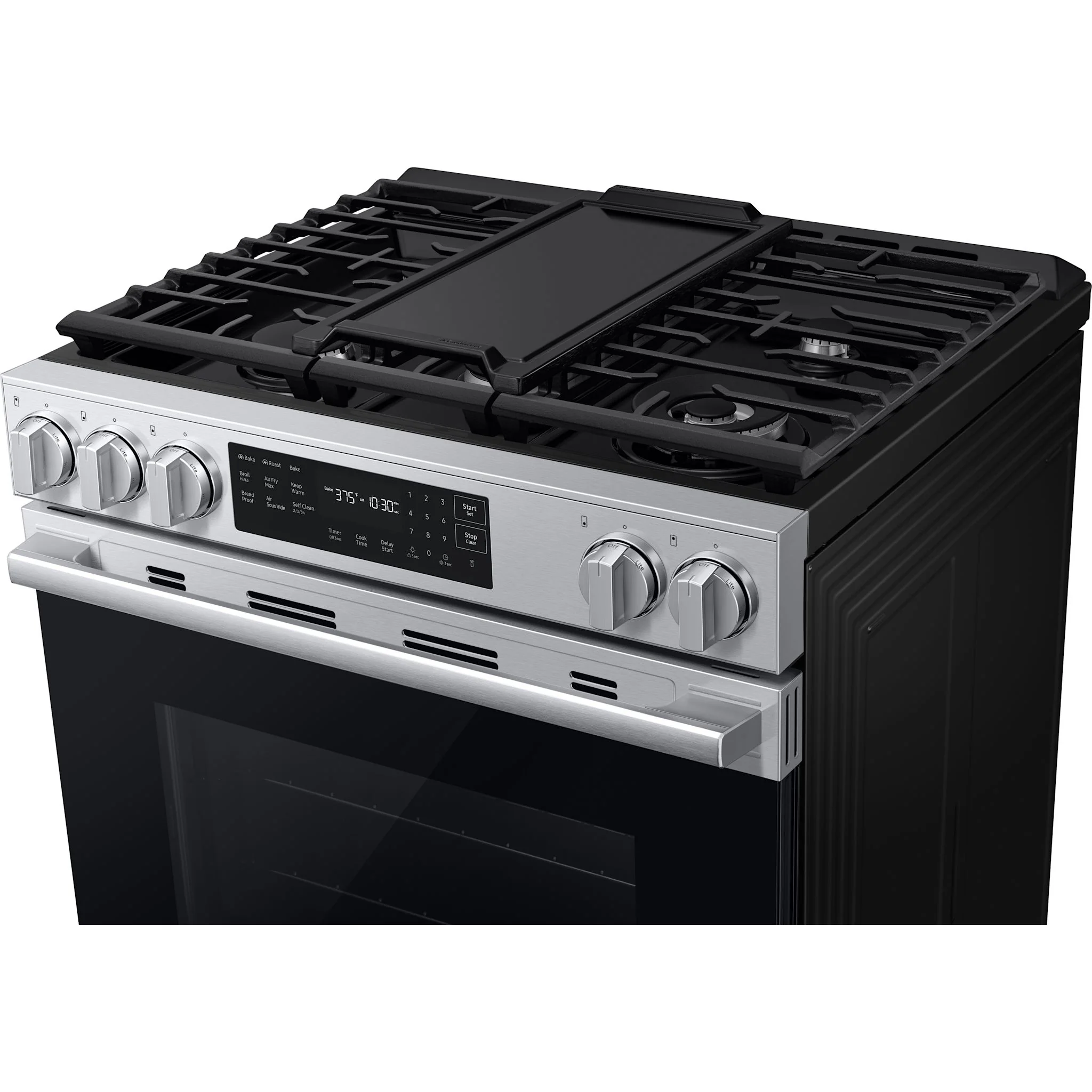 Samsung 30" Gas Range (NSG80H60SRAA) - Stainless Steel - Image 6