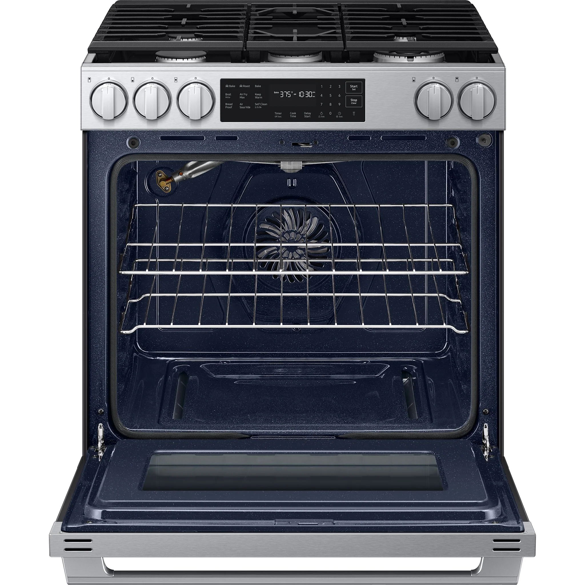 Samsung 30" Gas Range (NSG80H60SRAA) - Stainless Steel - Image 7